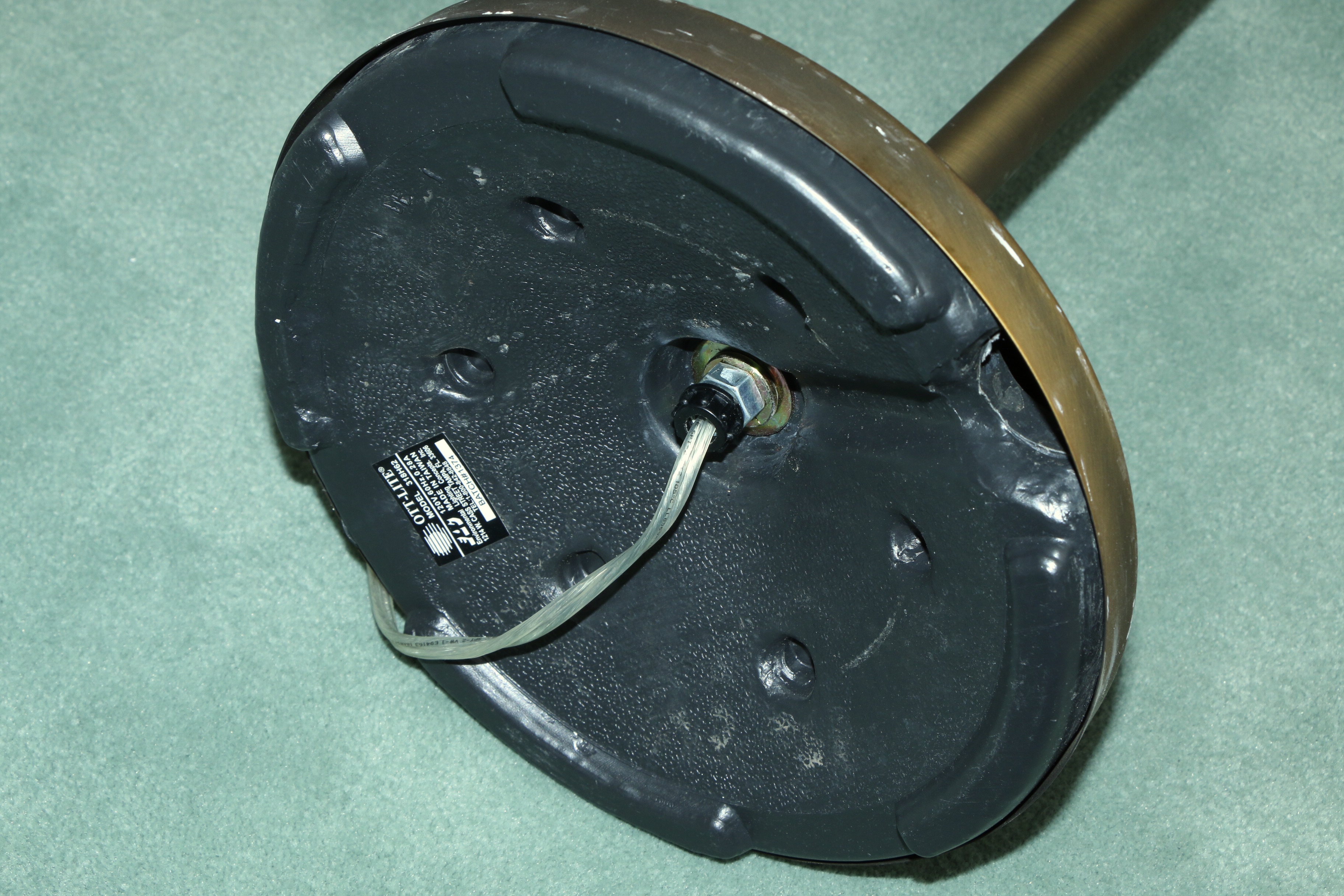 OttLite Vintage-Look Daylight Floor Standing Craft Lamp