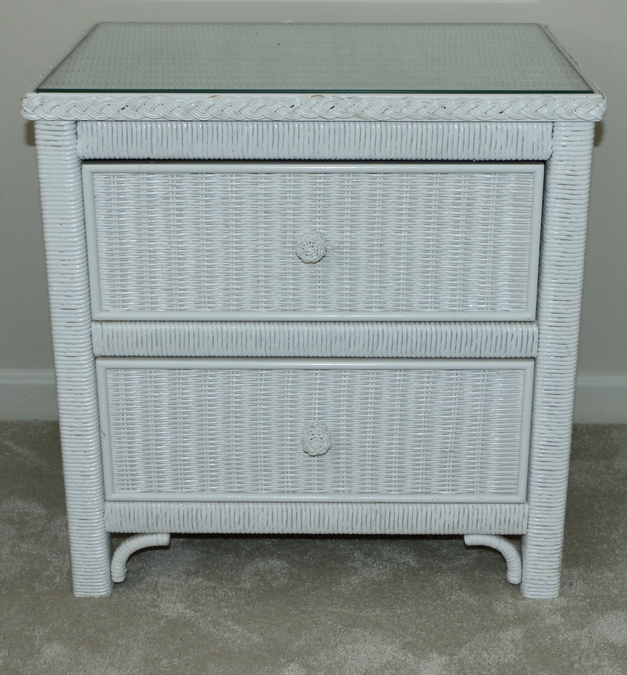 Henry Link Wicker for Lexington Furniture Twin Bedroom Set with Trundle