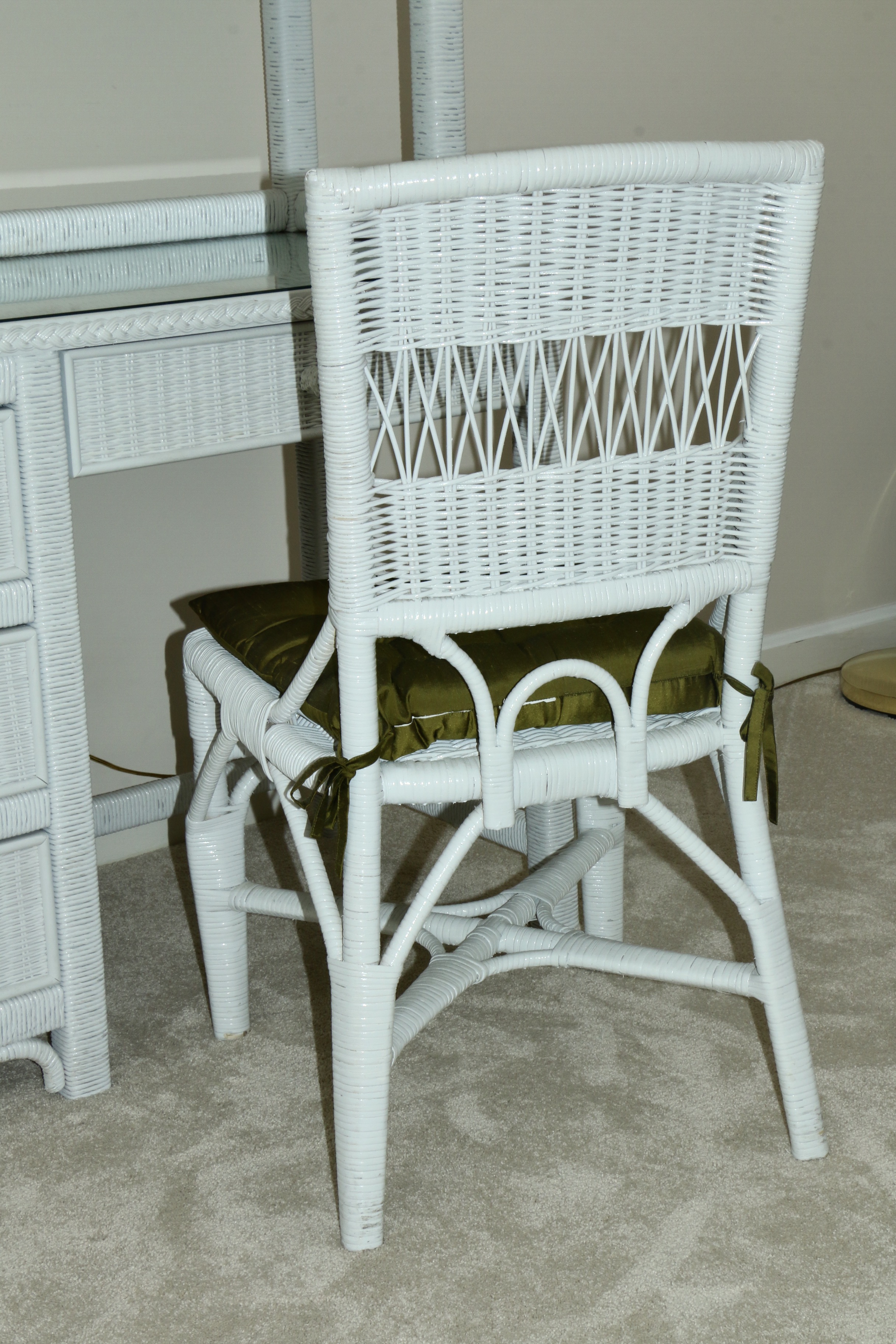 Henry Link Wicker for Lexington Furniture Twin Bedroom Set with Trundle