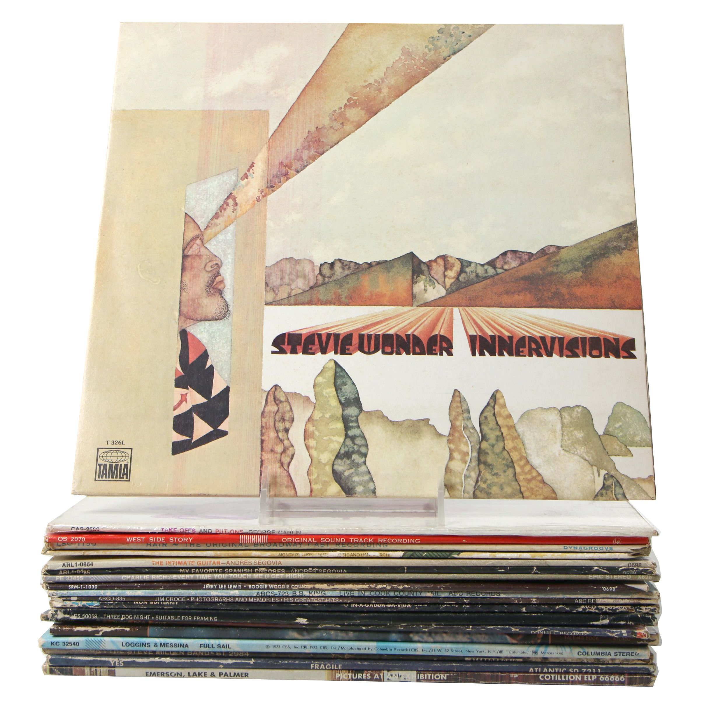 B.B. King, The Steve Miller Band, Stevie Wonder, and Other Records