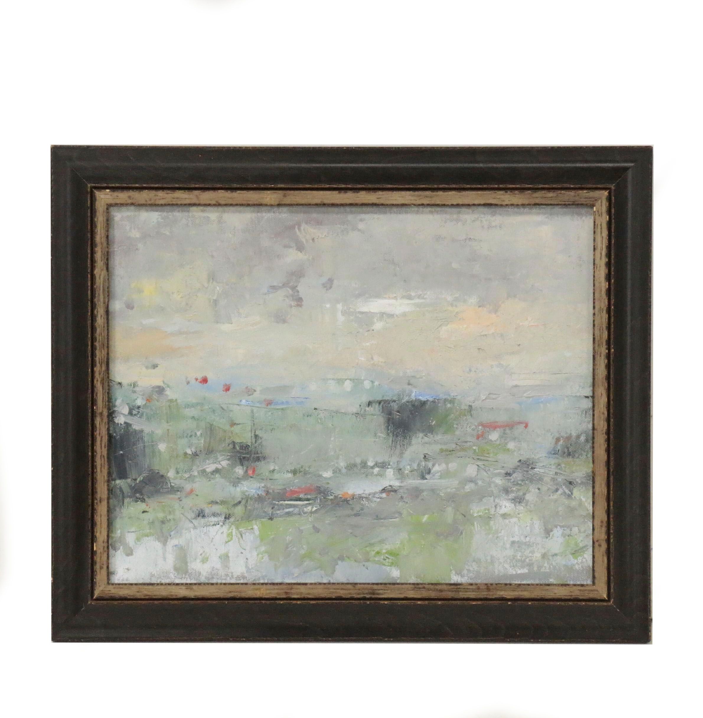 George Hageman Plein Air Oil Painting "Eden Park Overlook", 2016