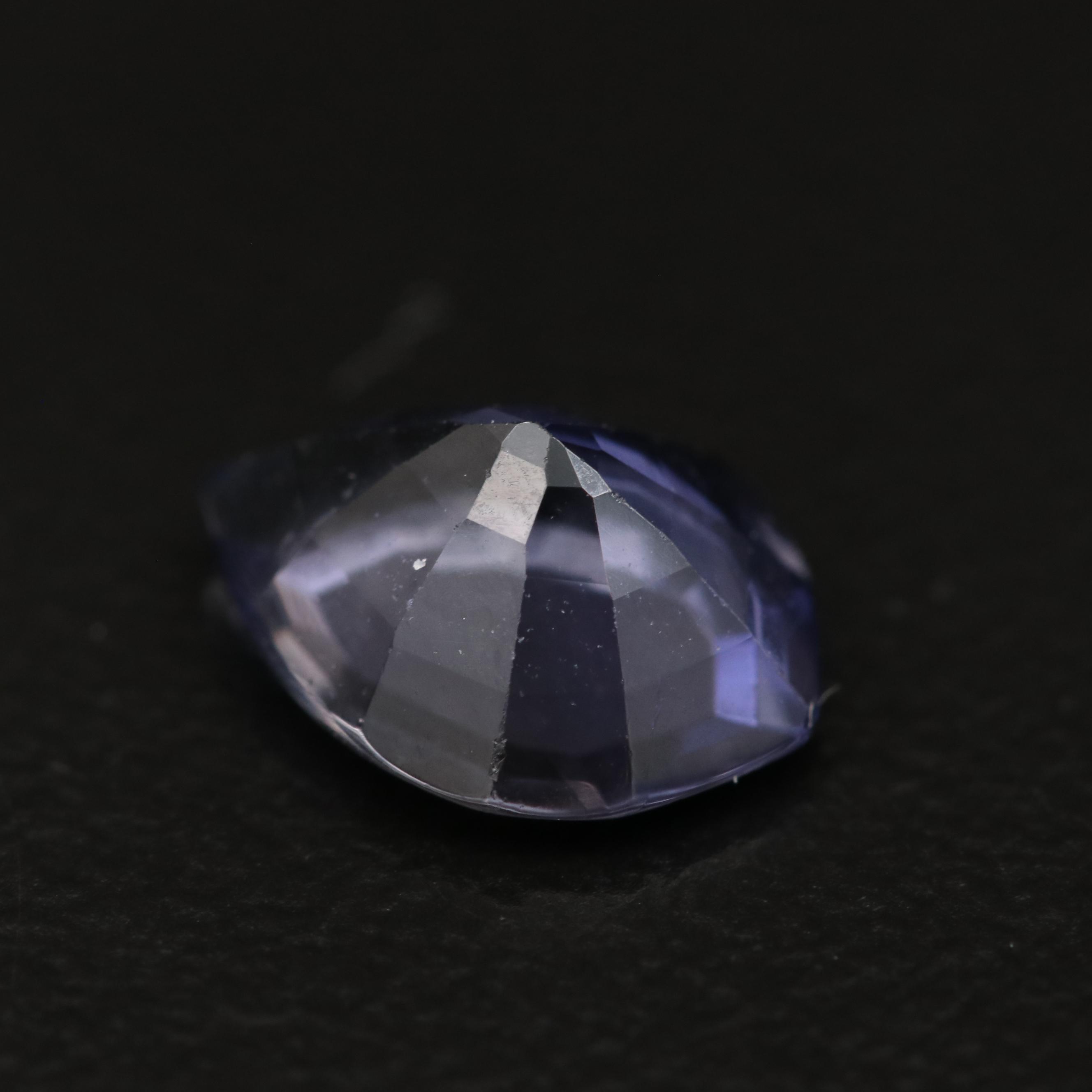 Loose 1.21 CT Leaf Faceted Iolite