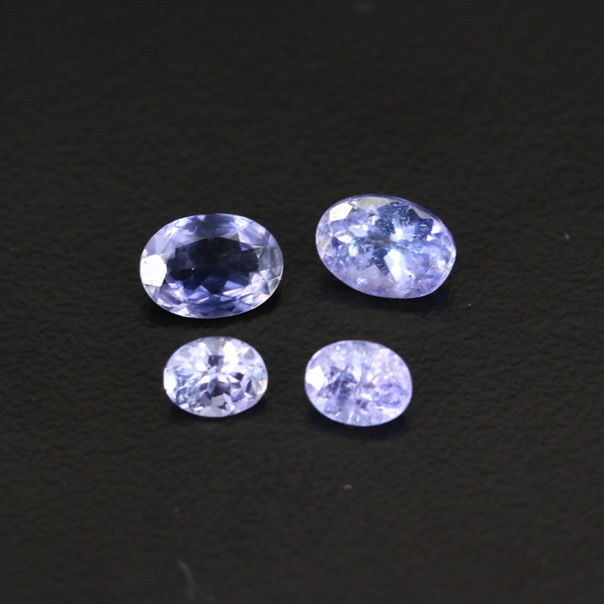 Loose 2.30 CTW Faceted Tanzanites and Iolites