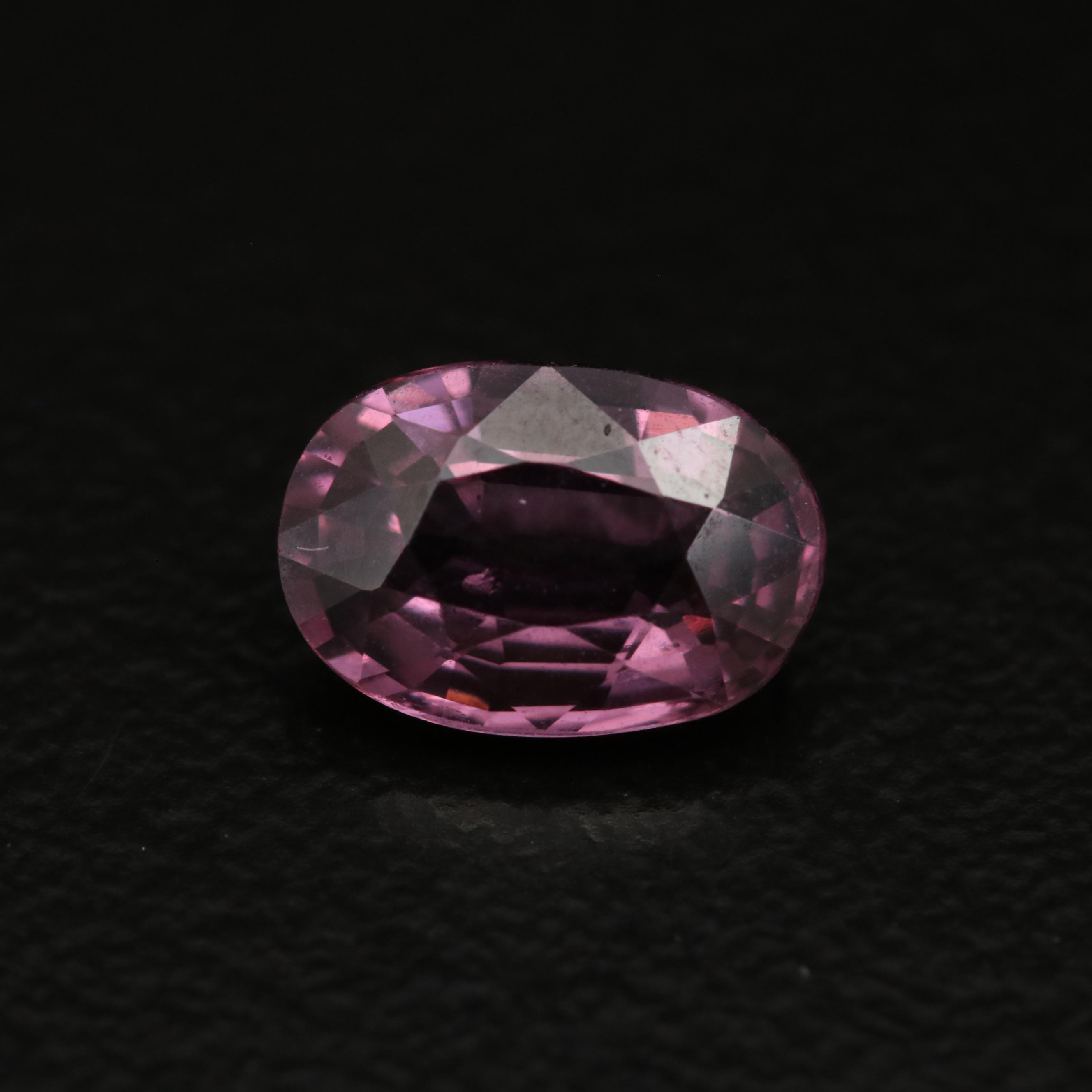 Loose 1.11 CT Oval Faceted Spinel
