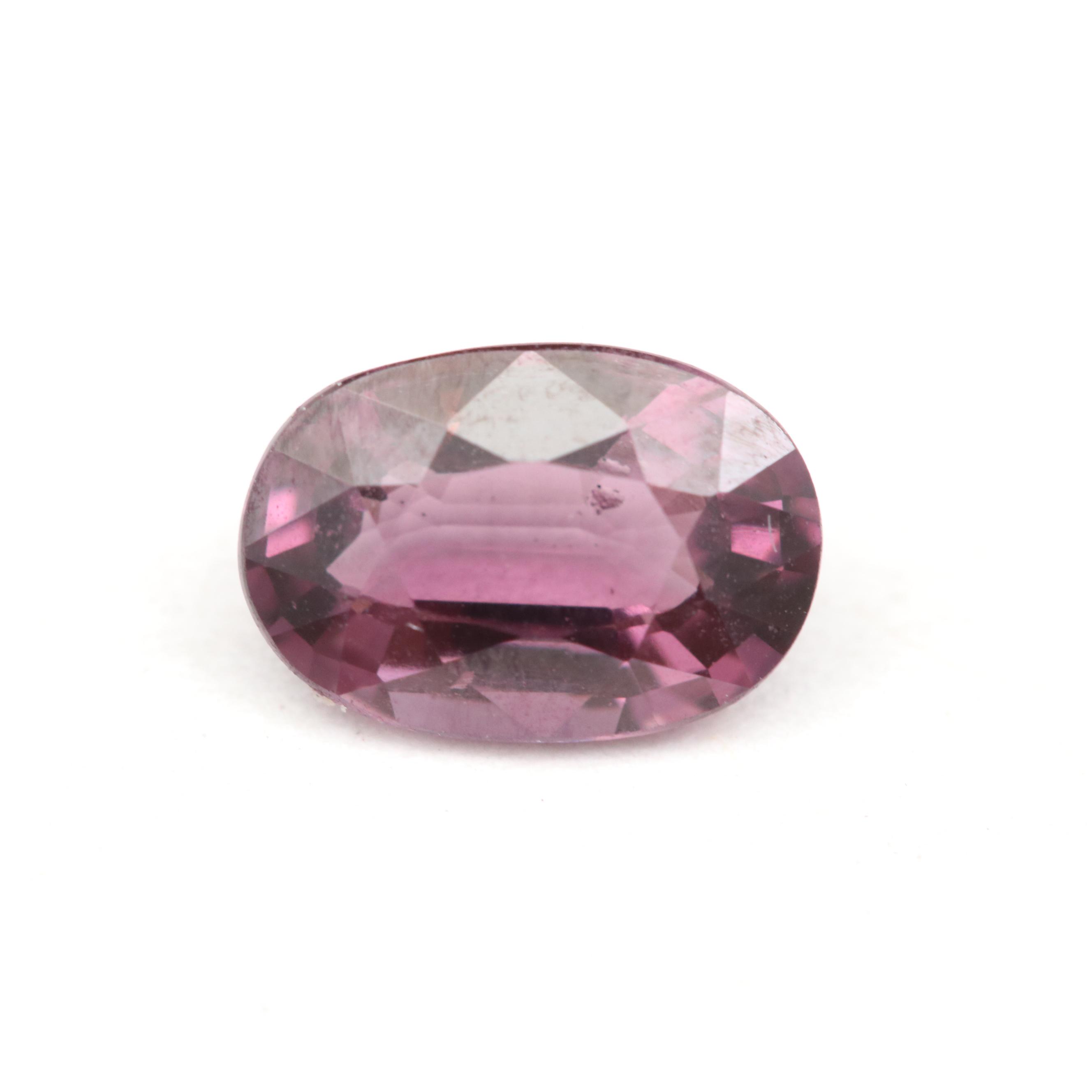 Loose 1.11 CT Oval Faceted Spinel