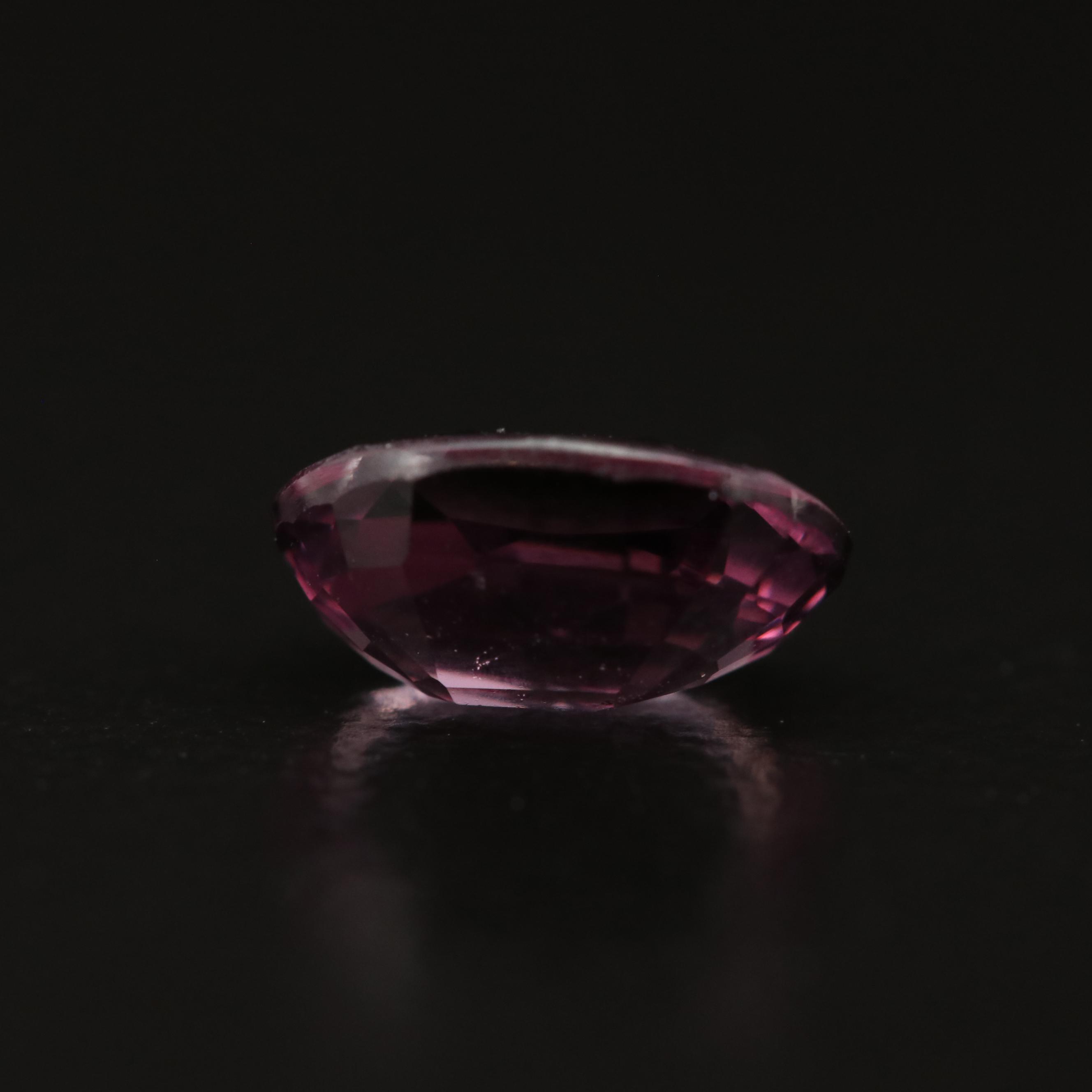 Loose 1.11 CT Oval Faceted Spinel