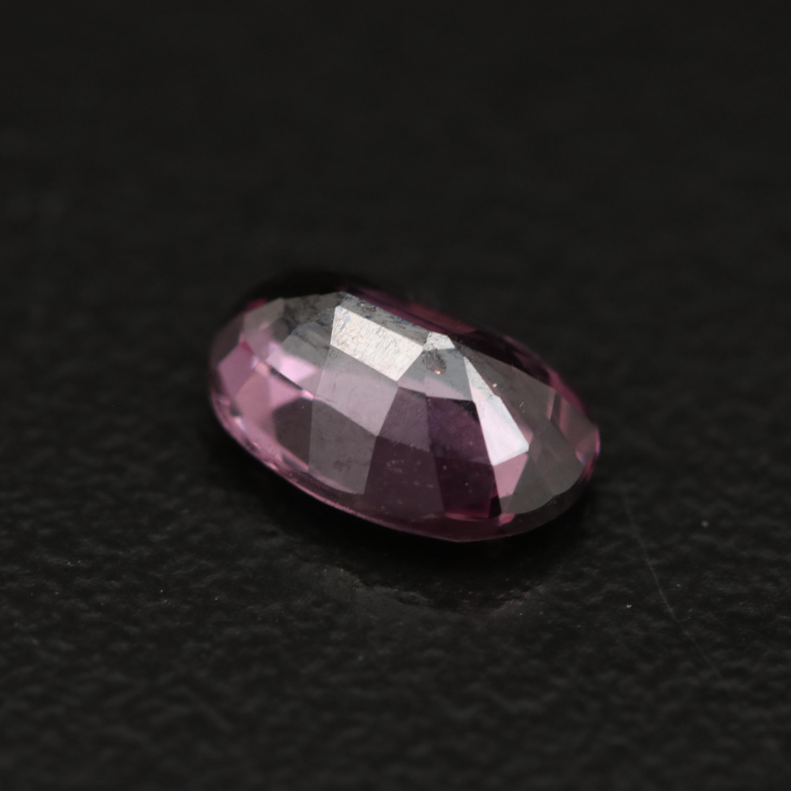 Loose 1.11 CT Oval Faceted Spinel