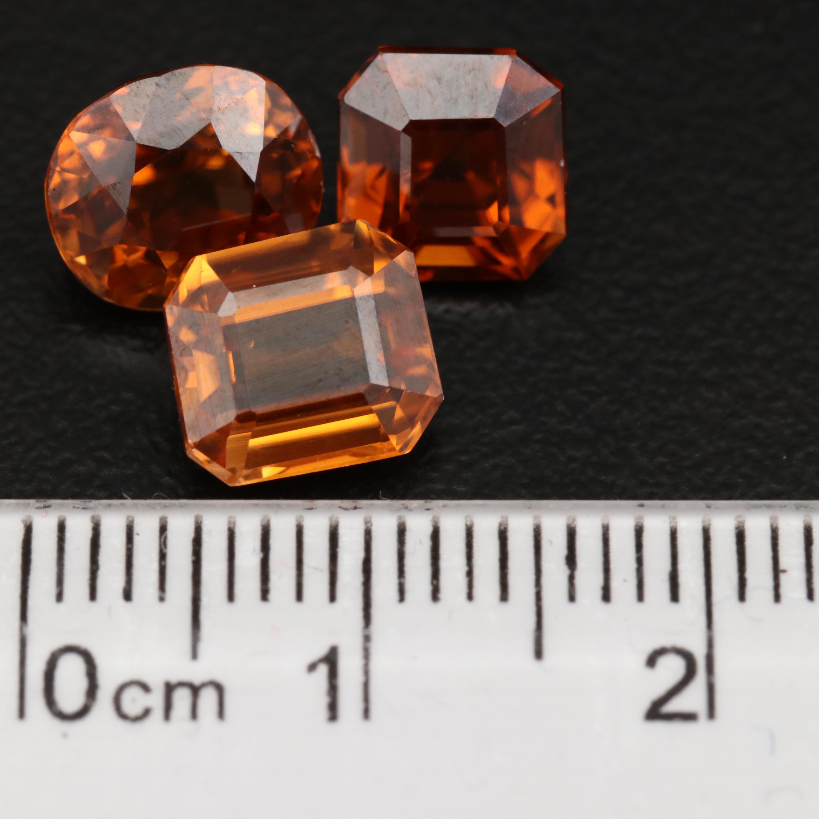 Loose 9.57 CTW Mixed Faceted Zircons