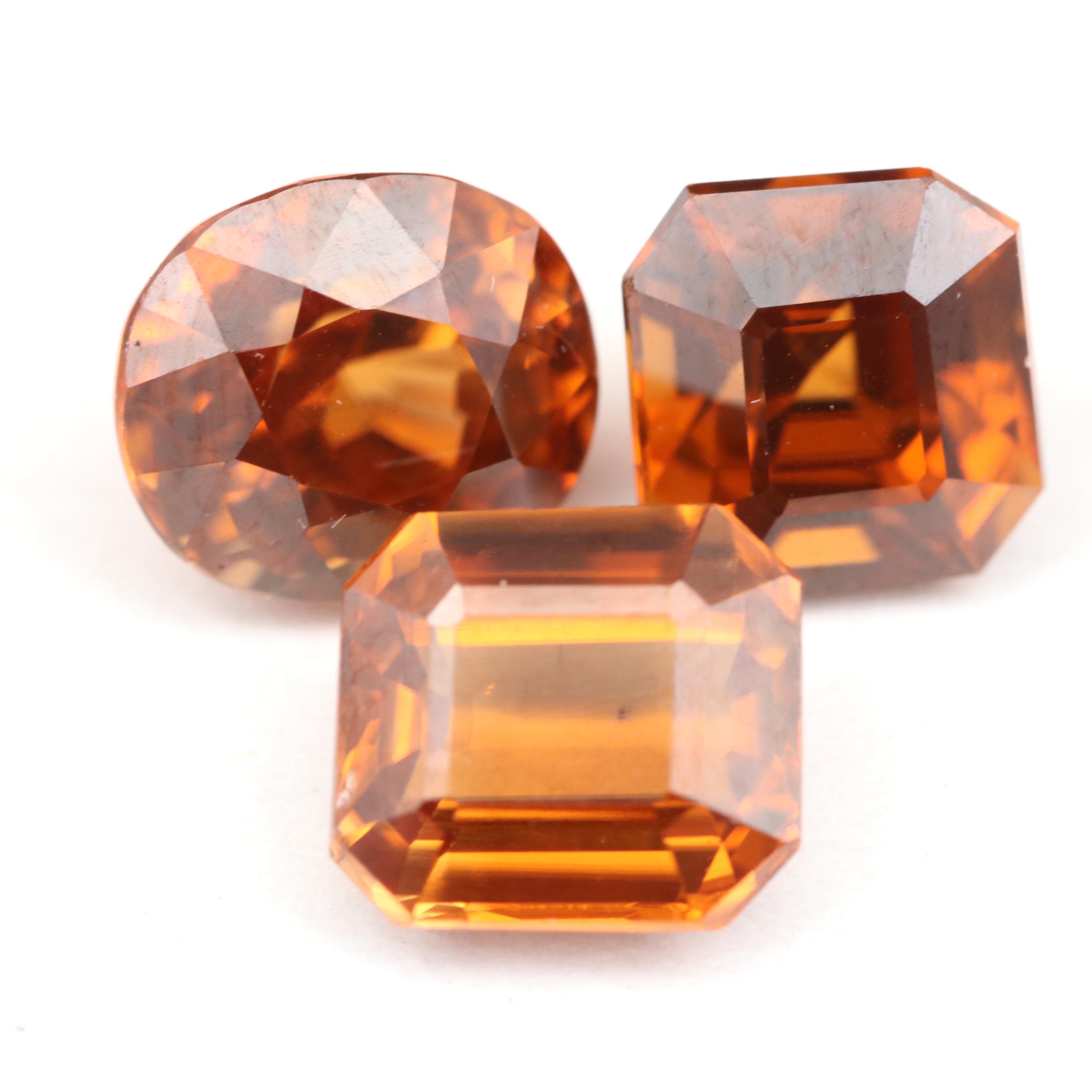 Loose 9.57 CTW Mixed Faceted Zircons