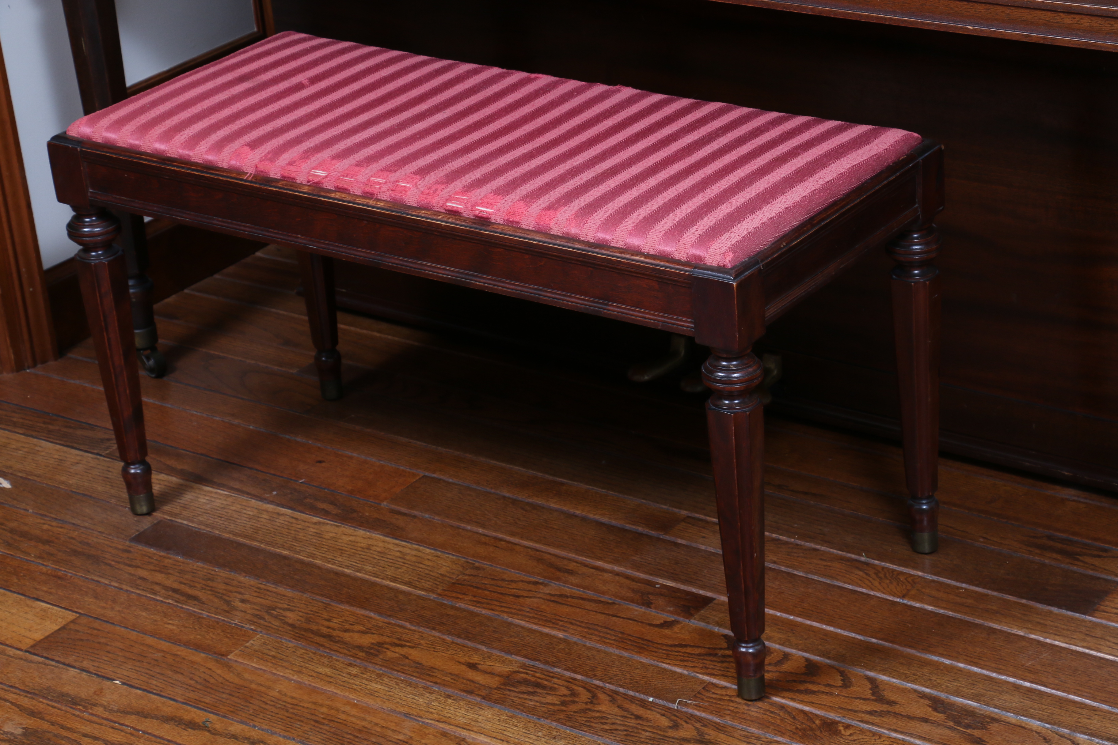 Chickering Spinet Piano with Bench, Vintage