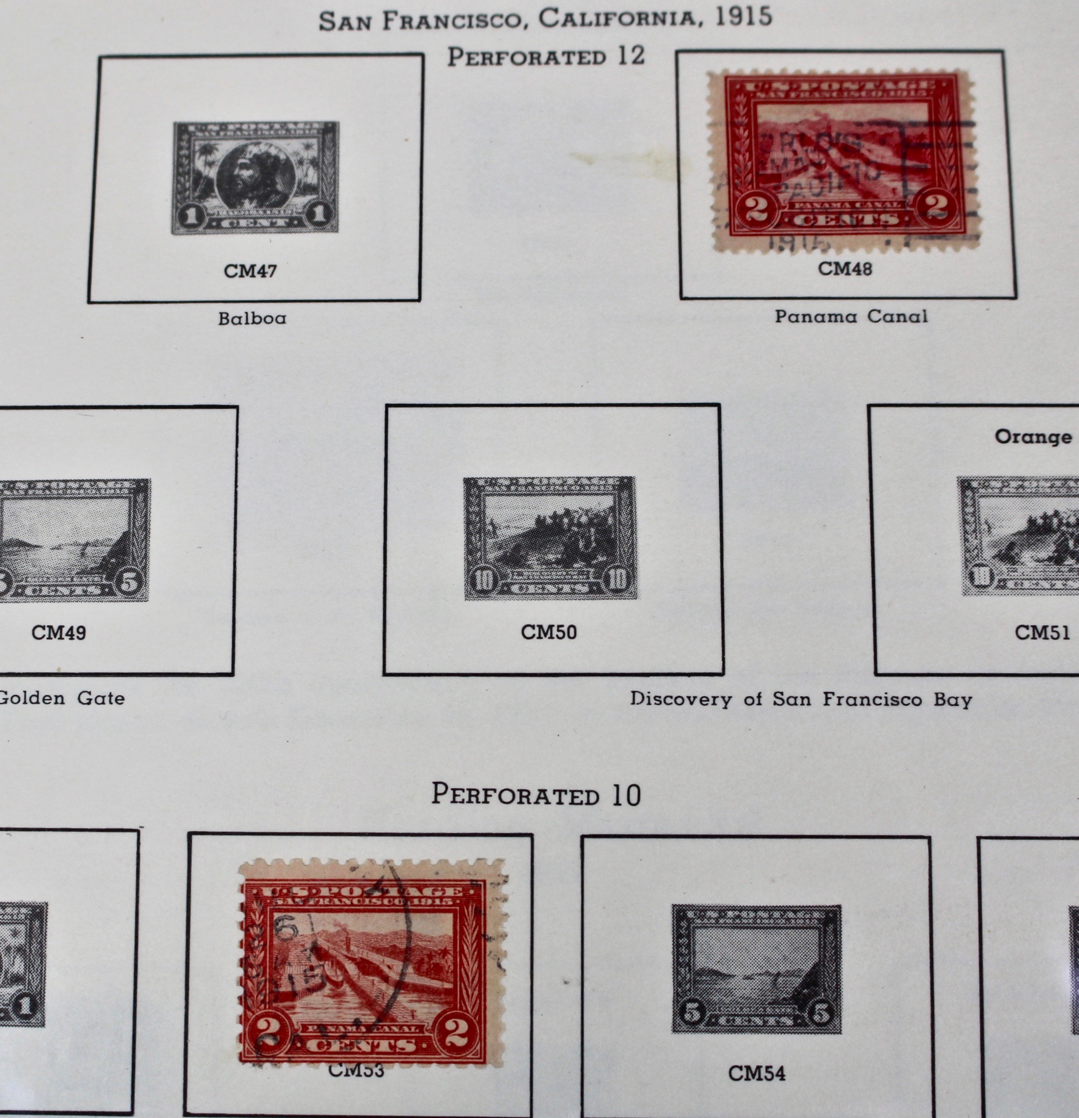 Minkus American Commemorative Stamp Album, 1893–1961