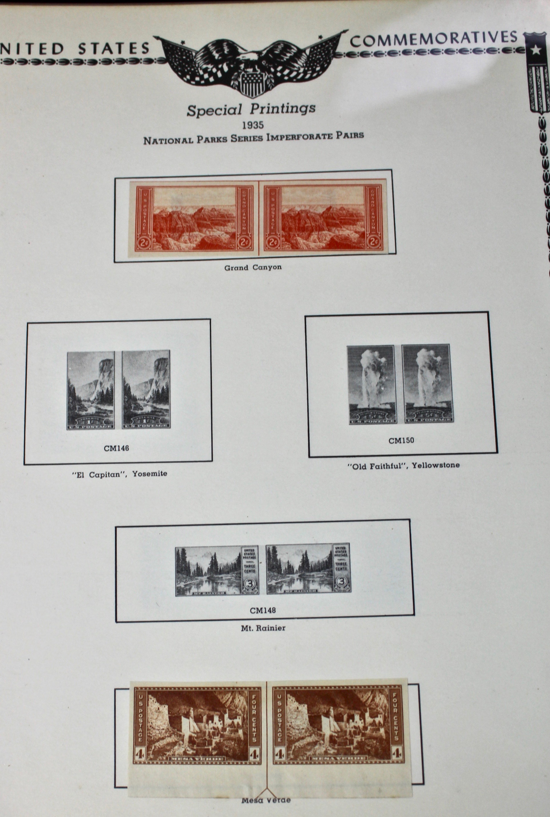 Minkus American Commemorative Stamp Album, 1893–1961