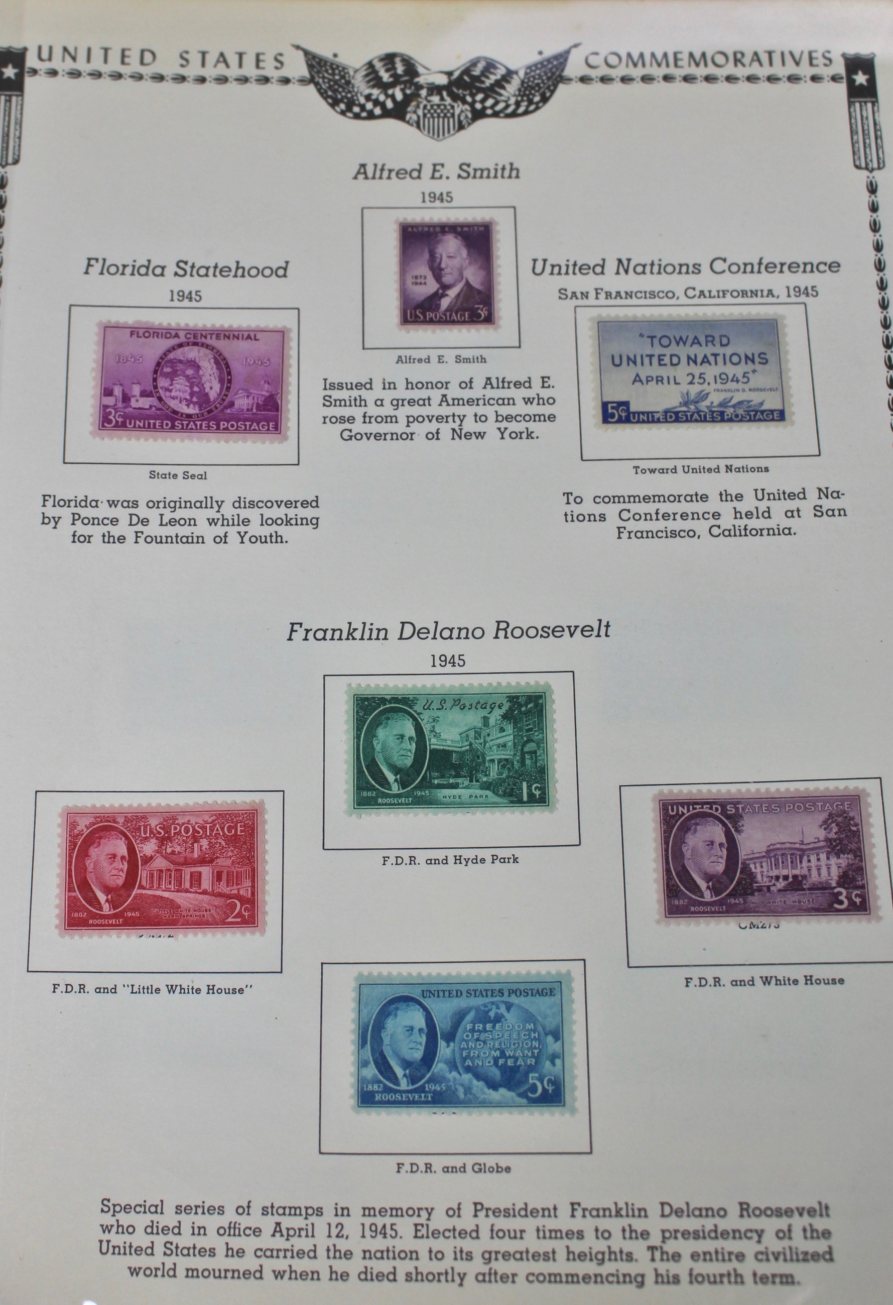 Minkus American Commemorative Stamp Album, 1893–1961