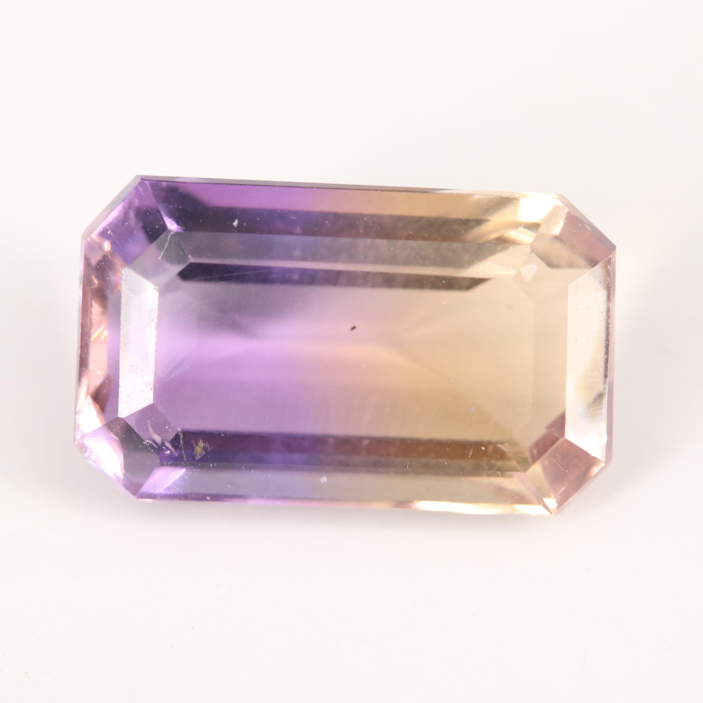 Loose 7.07 CT Rectangular Ametrine