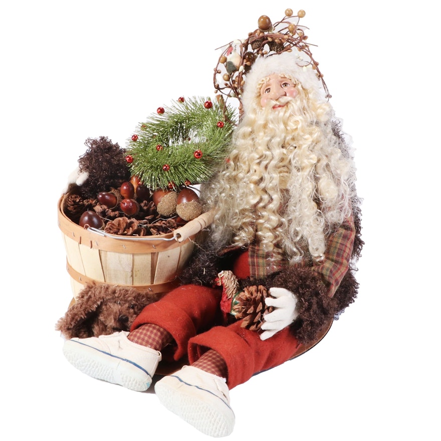 Make Market Rustic Tabletop Santa