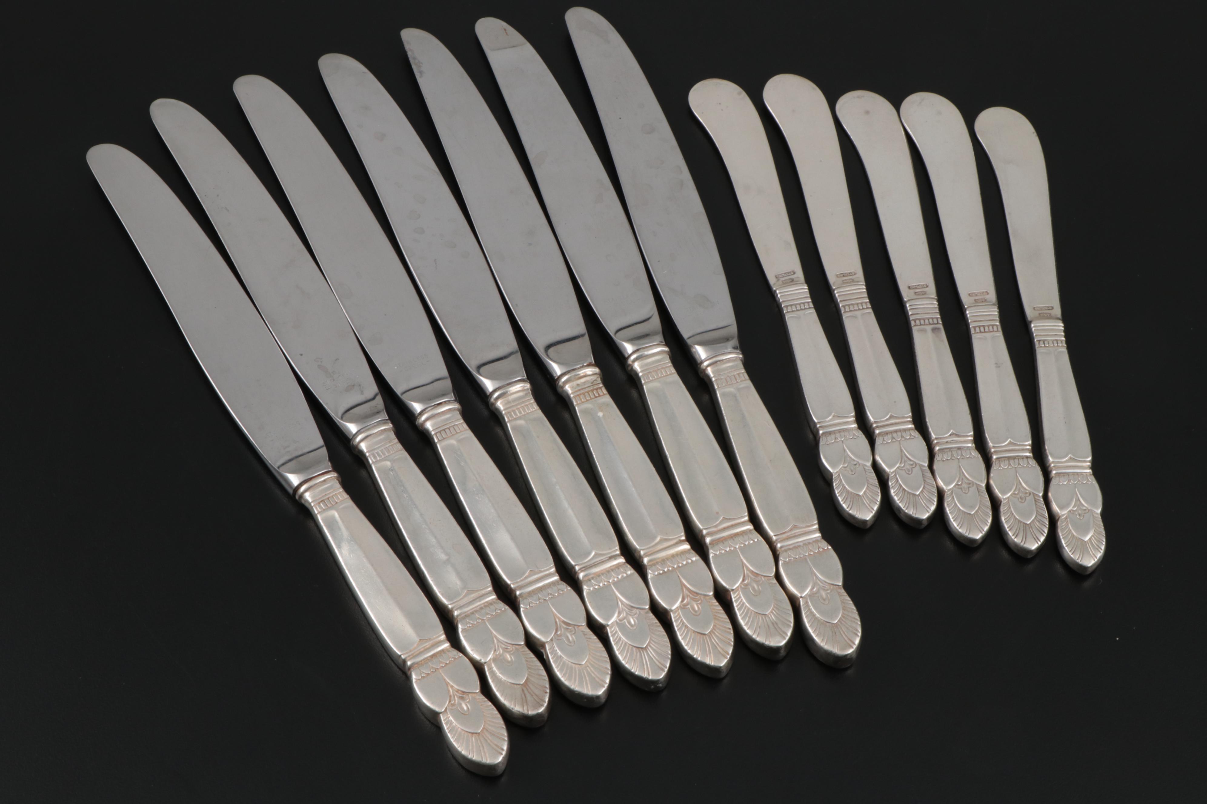 Frank M. Whiting "Princess Ingrid" Sterling Silver Flatware and Serving Utensils