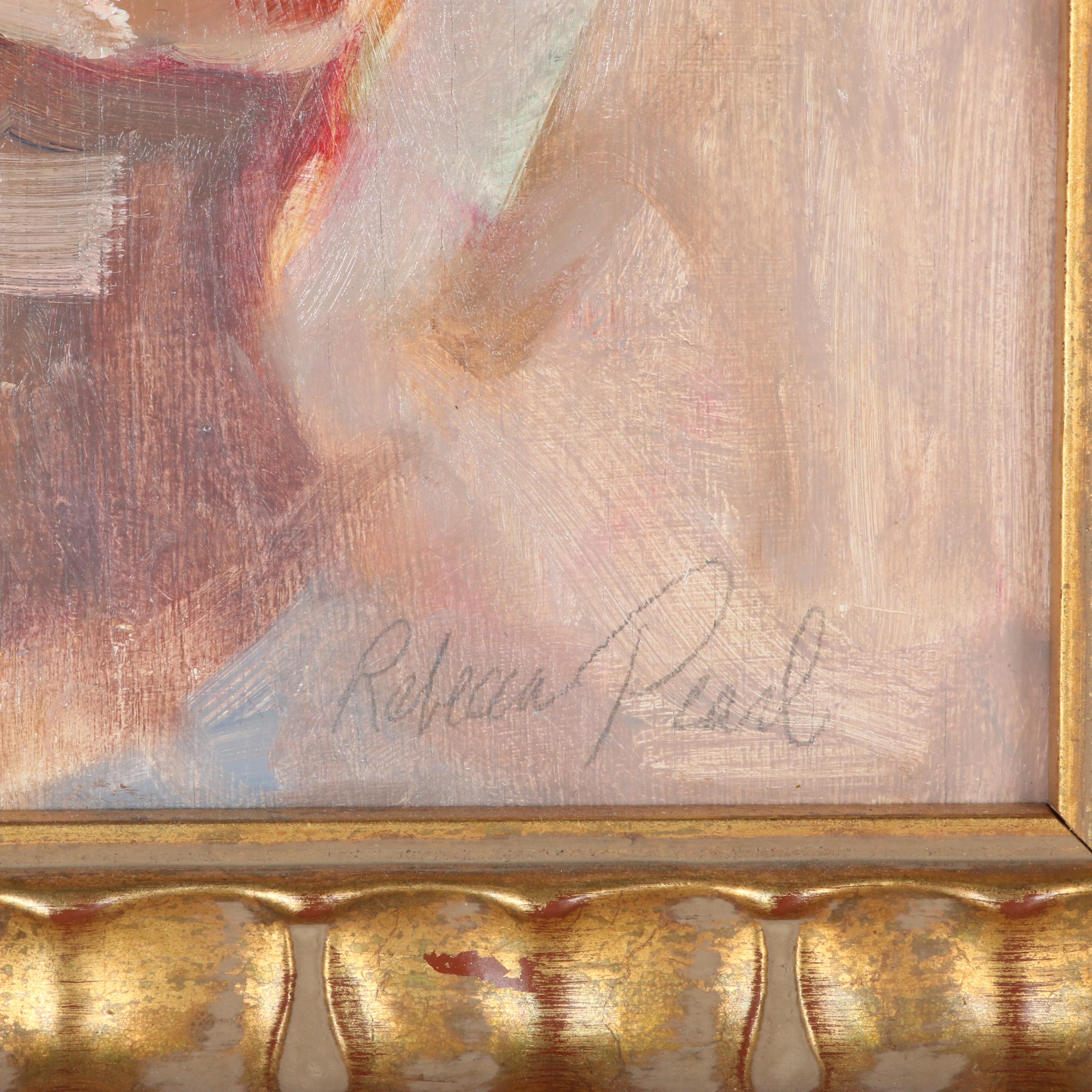 Rebecca Pearl Figure Oil Painting of Female Nude