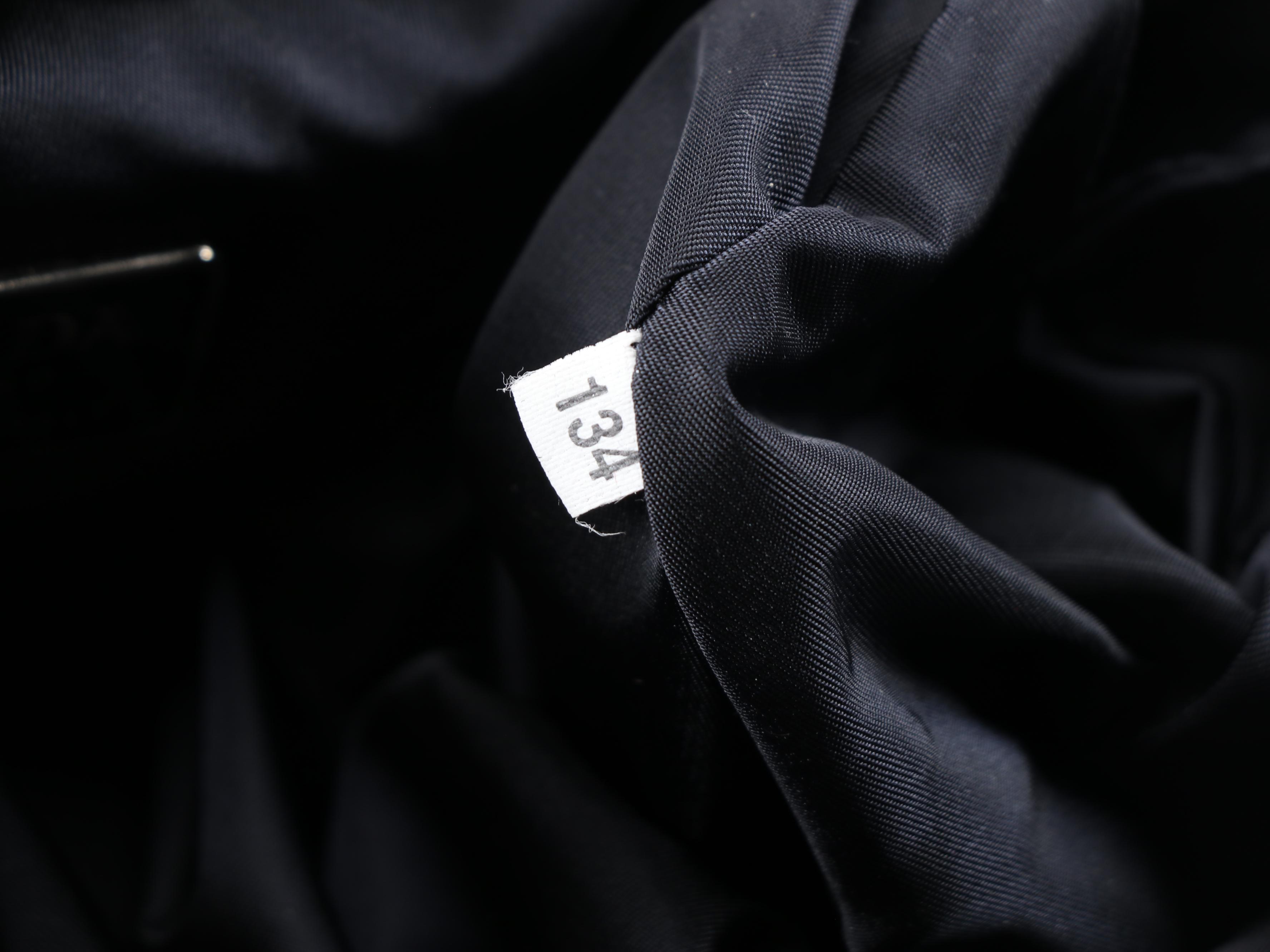 Prada Navy/Black Nylon Messenger Bag