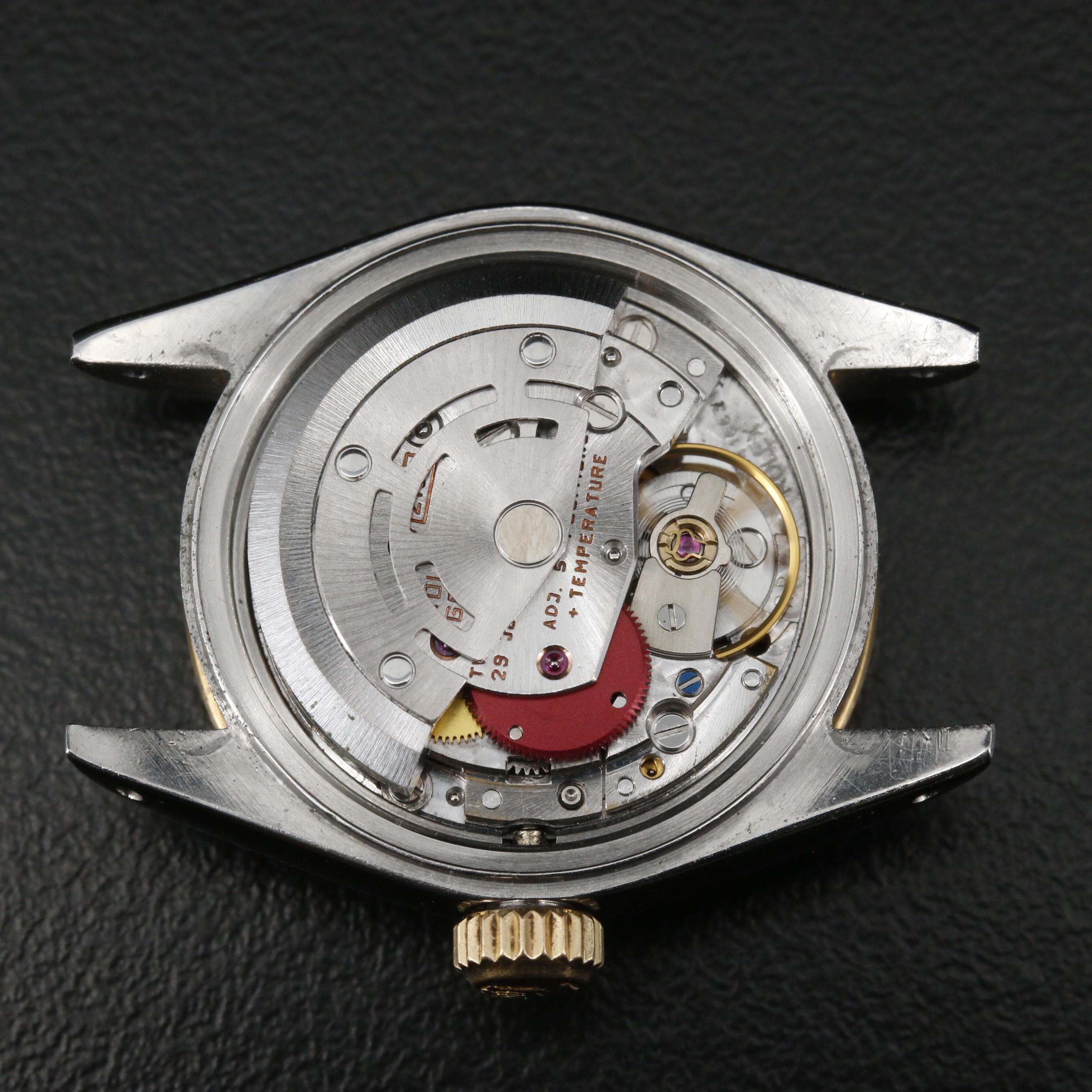 1990 - 1991 Rolex Datejust 18K and Stainless Steel Watch with Diamond Dial