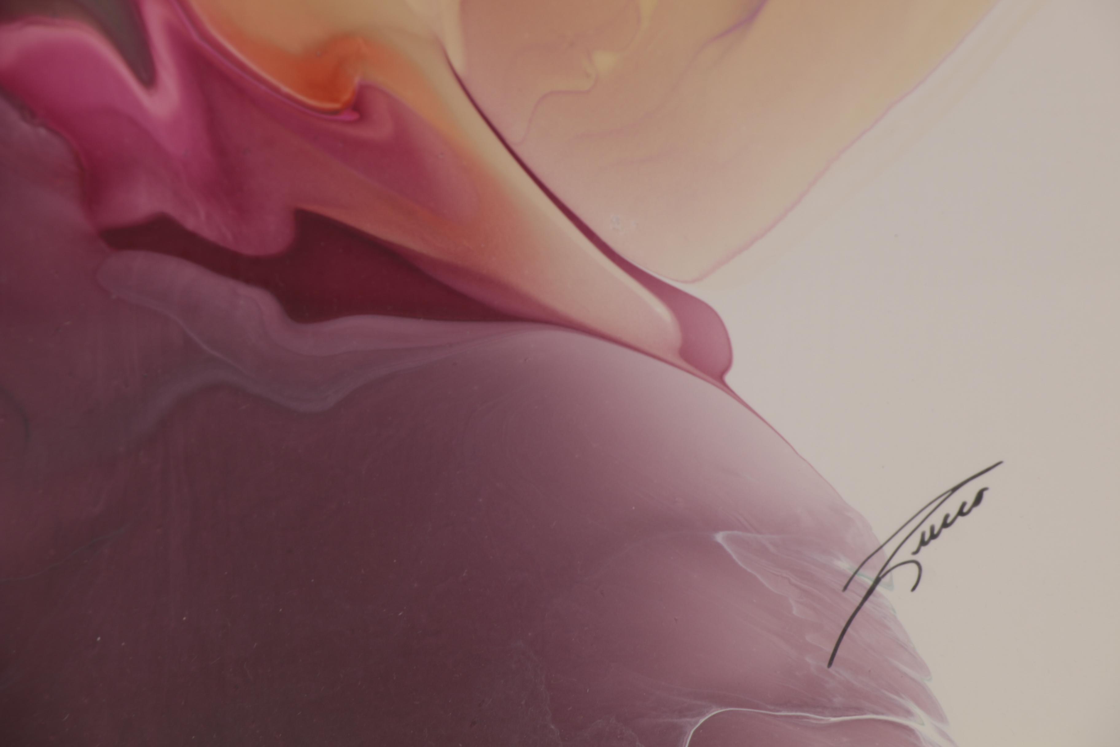 Richard Zucco Fluid Abstract Oil Painting