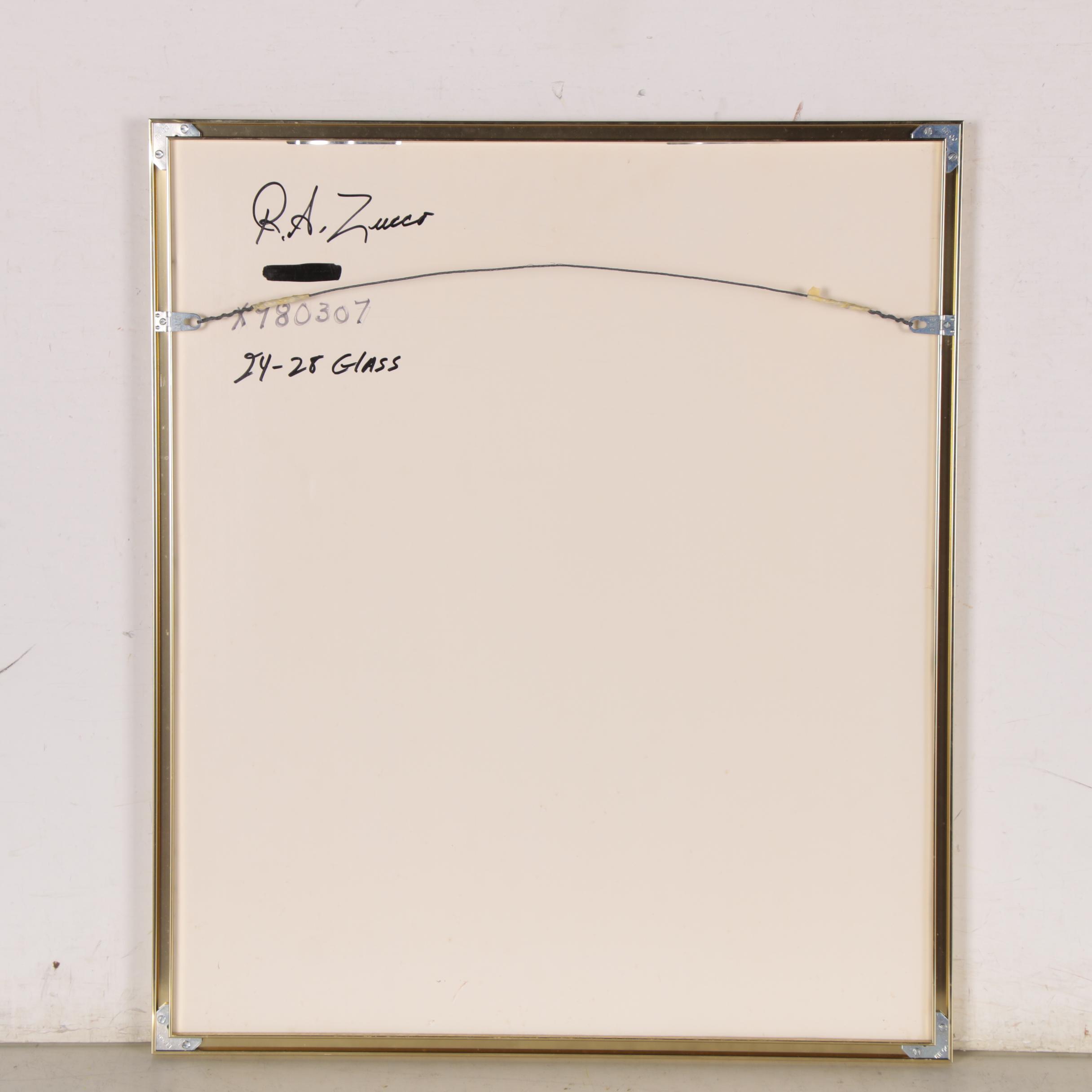 Richard Zucco Fluid Abstract Oil Painting