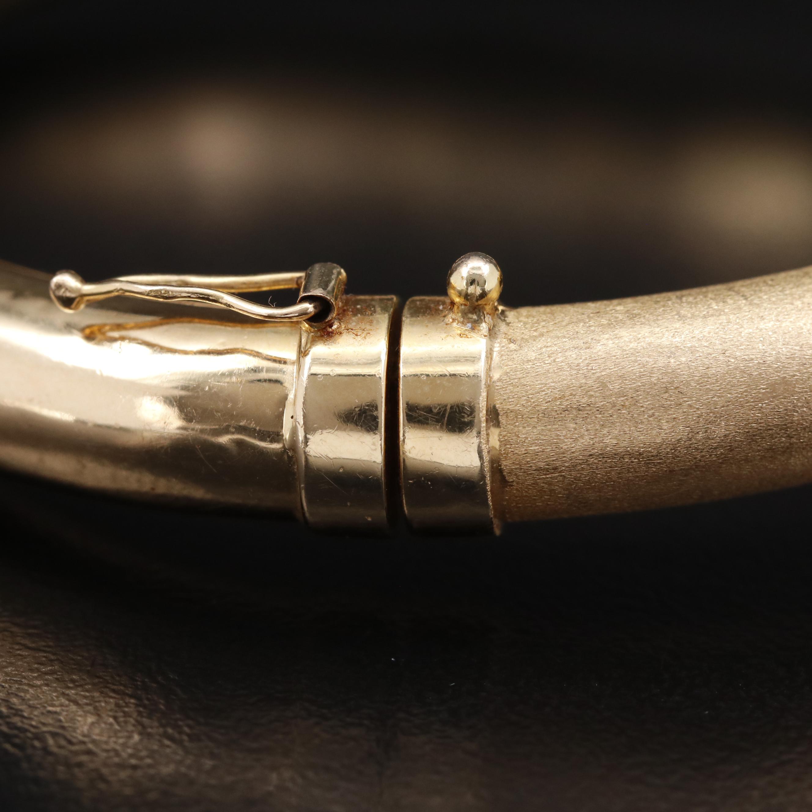 Vintage Anfora 14K Equestrian Bracelet