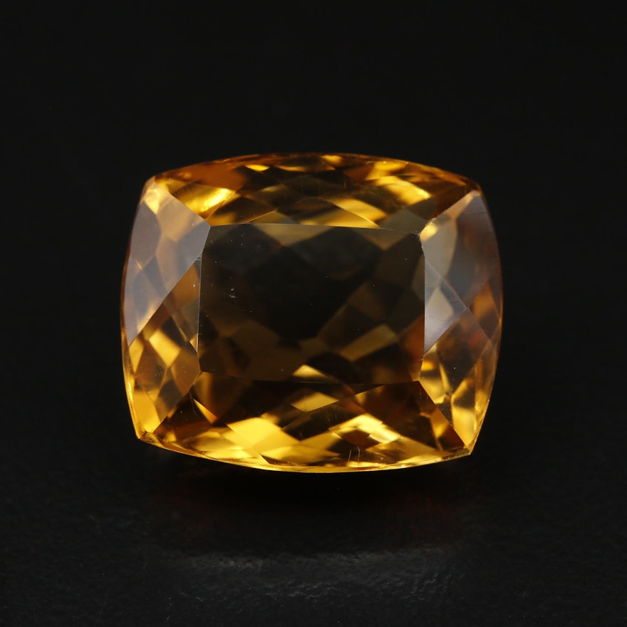 Loose 21.75 CT Citrine