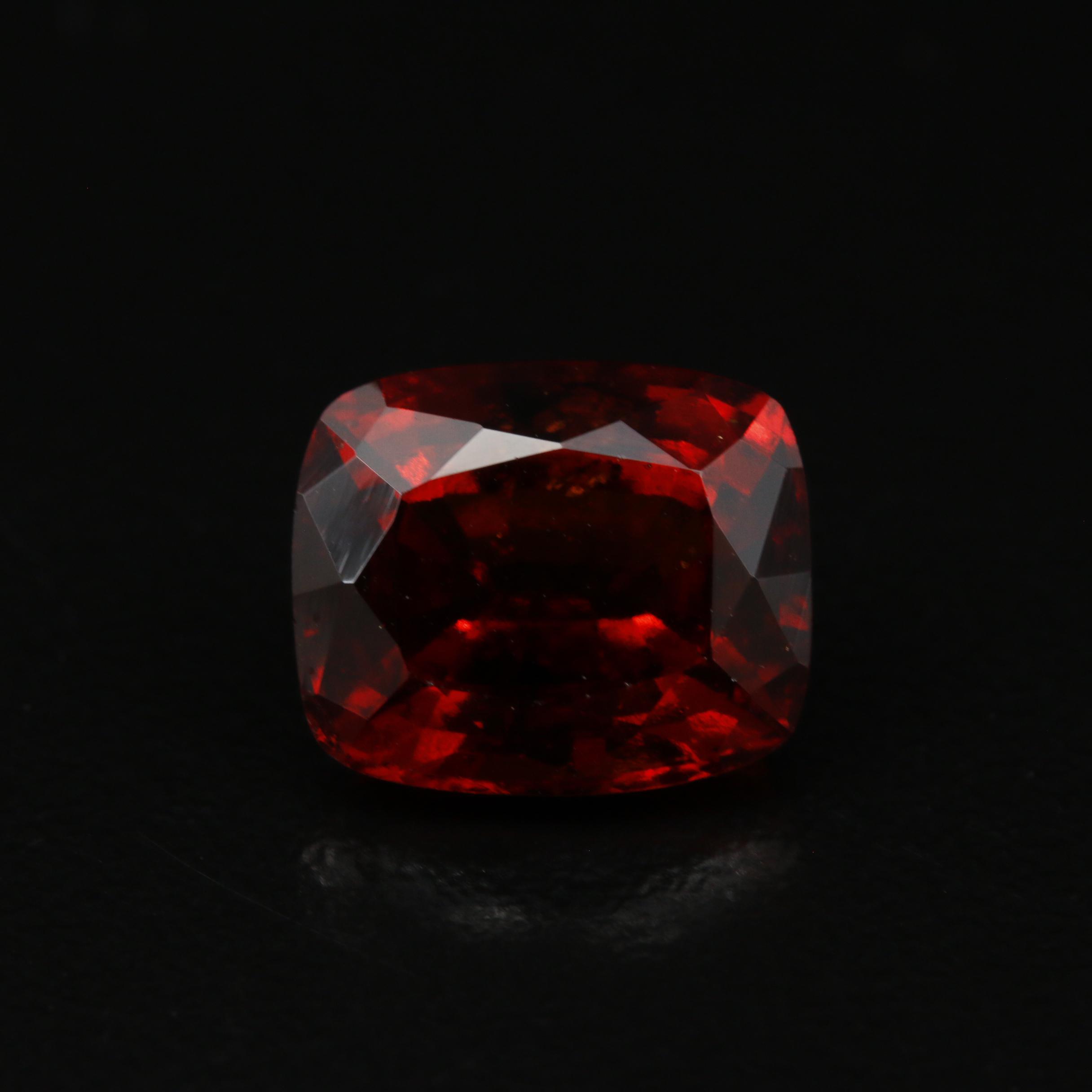 Loose 8.10 CT Rectangular Hessonite