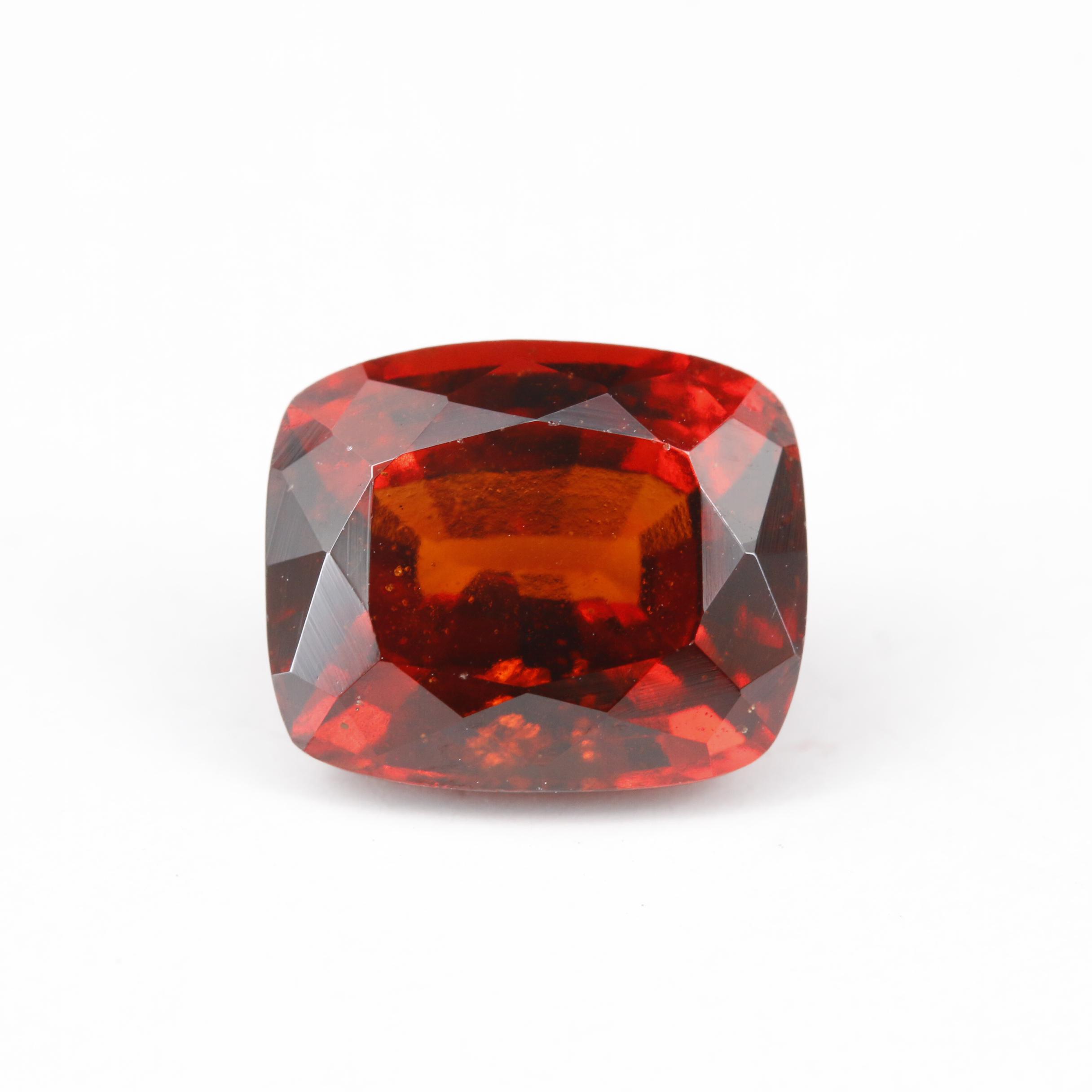 Loose 8.10 CT Rectangular Hessonite