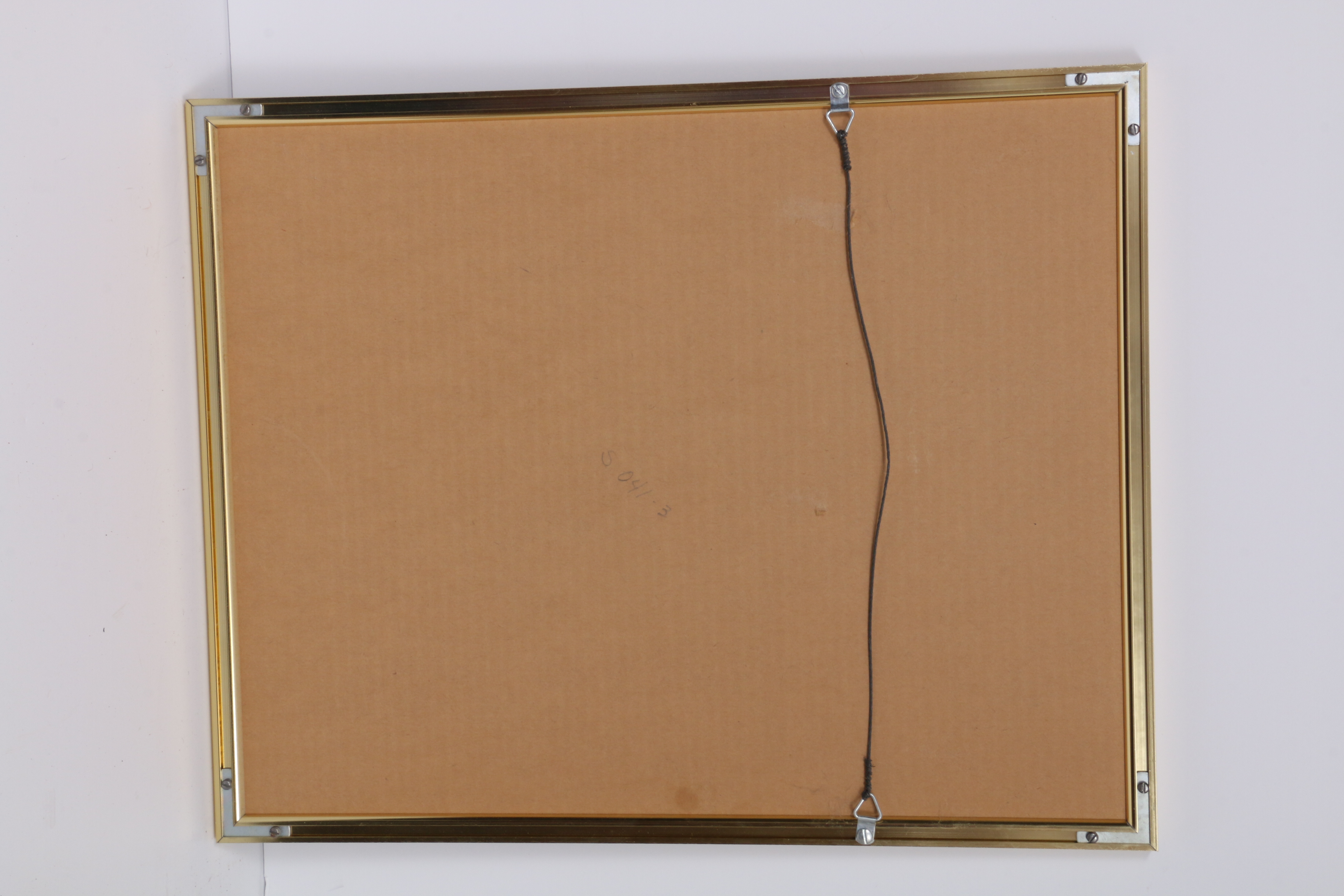 Offset Lithograph after Mads Stage "Harekillinger"