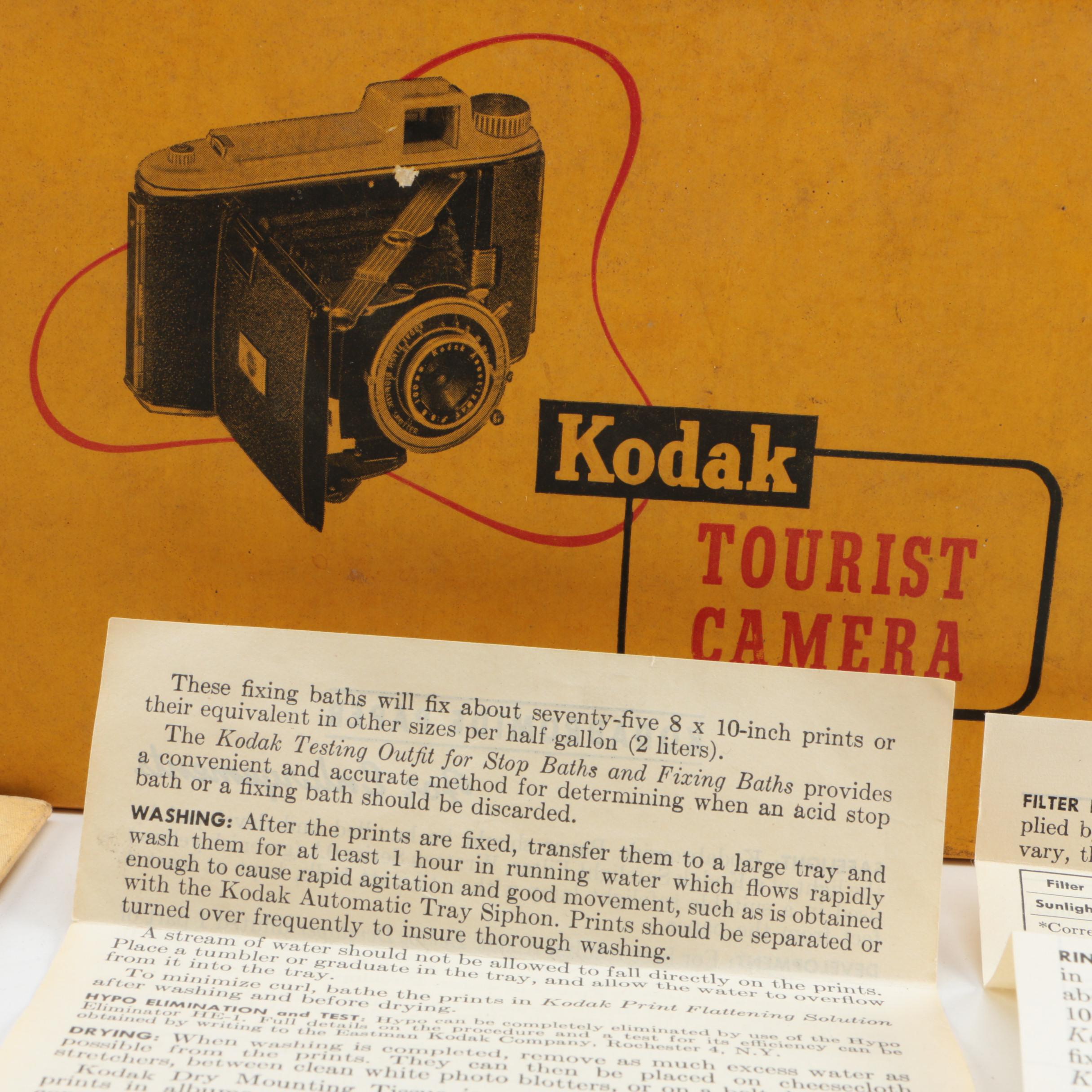 Kodak Tourist Camera and Yashica FR1 SLR Cameras