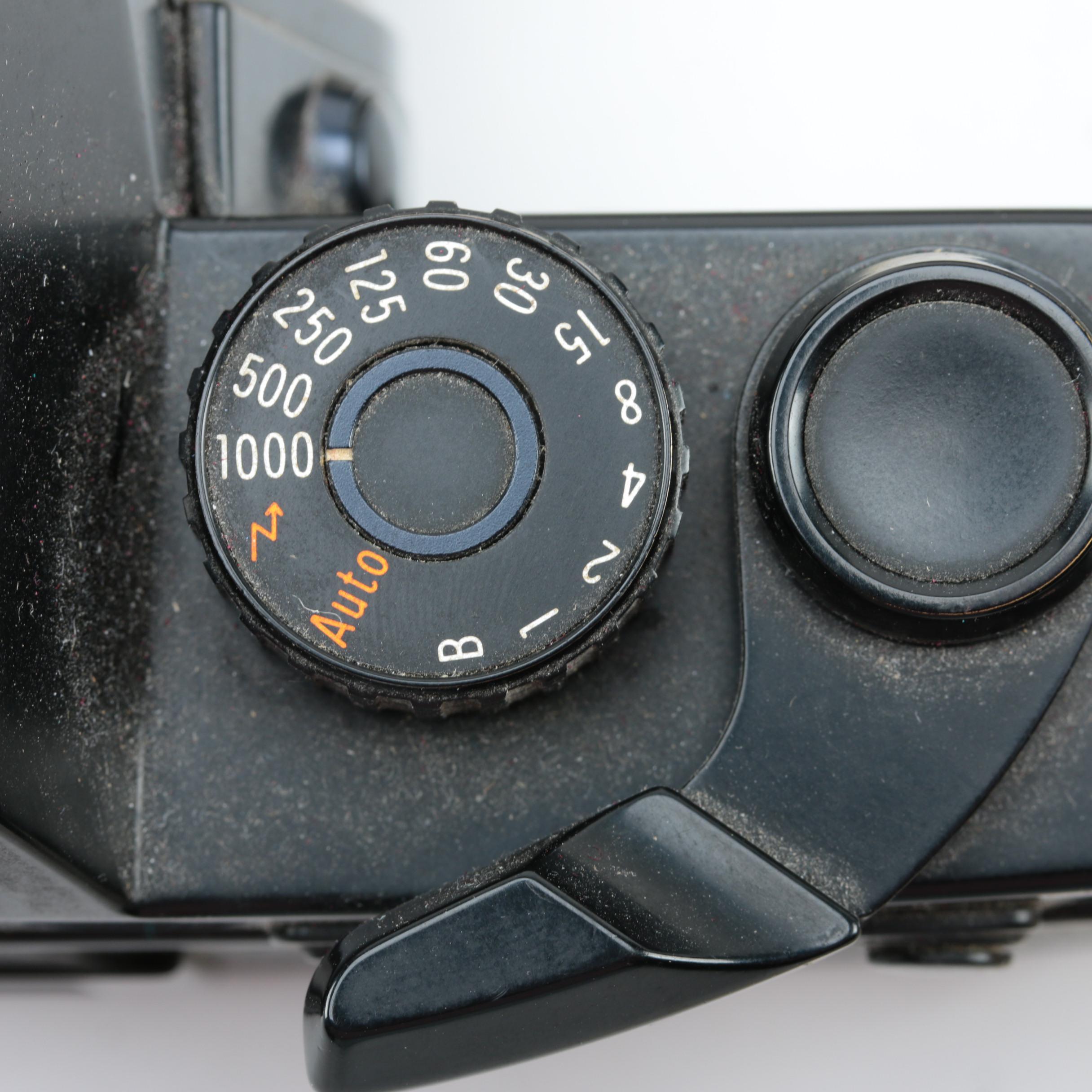 Kodak Tourist Camera and Yashica FR1 SLR Cameras