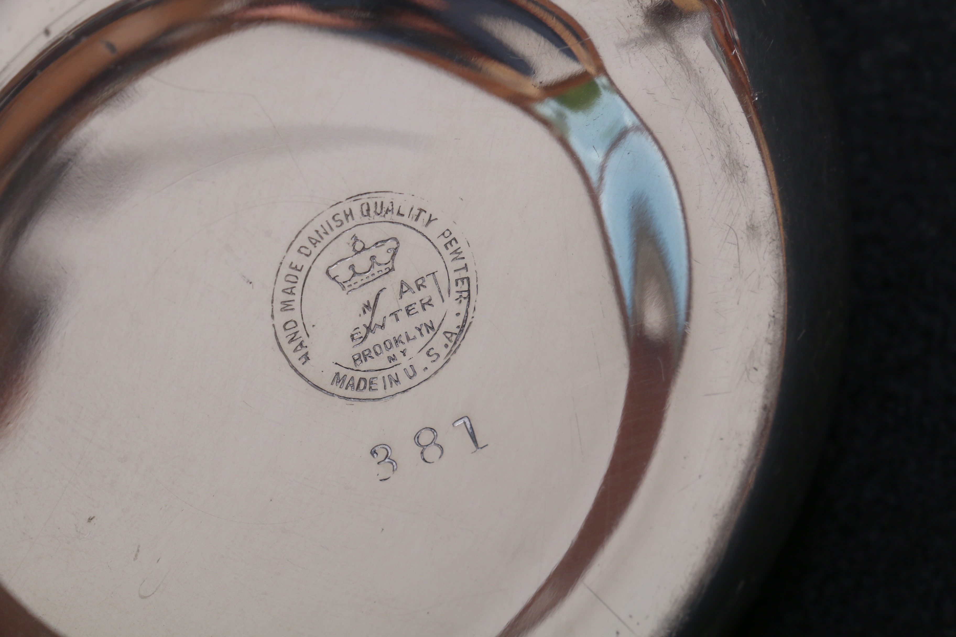 Wilcox and Other Silver Plate and Polished Pewter Serveware