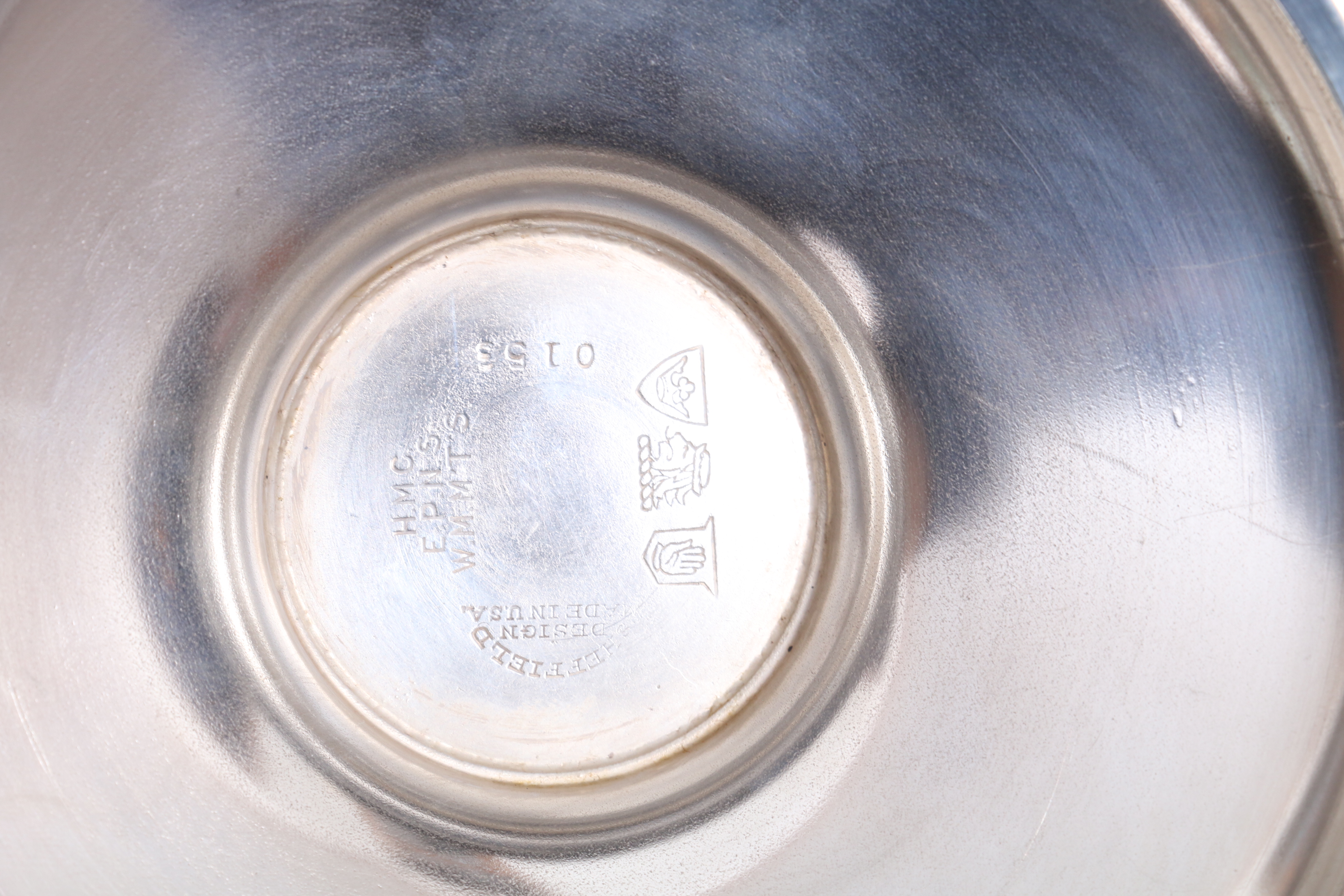 Wilcox and Other Silver Plate and Polished Pewter Serveware