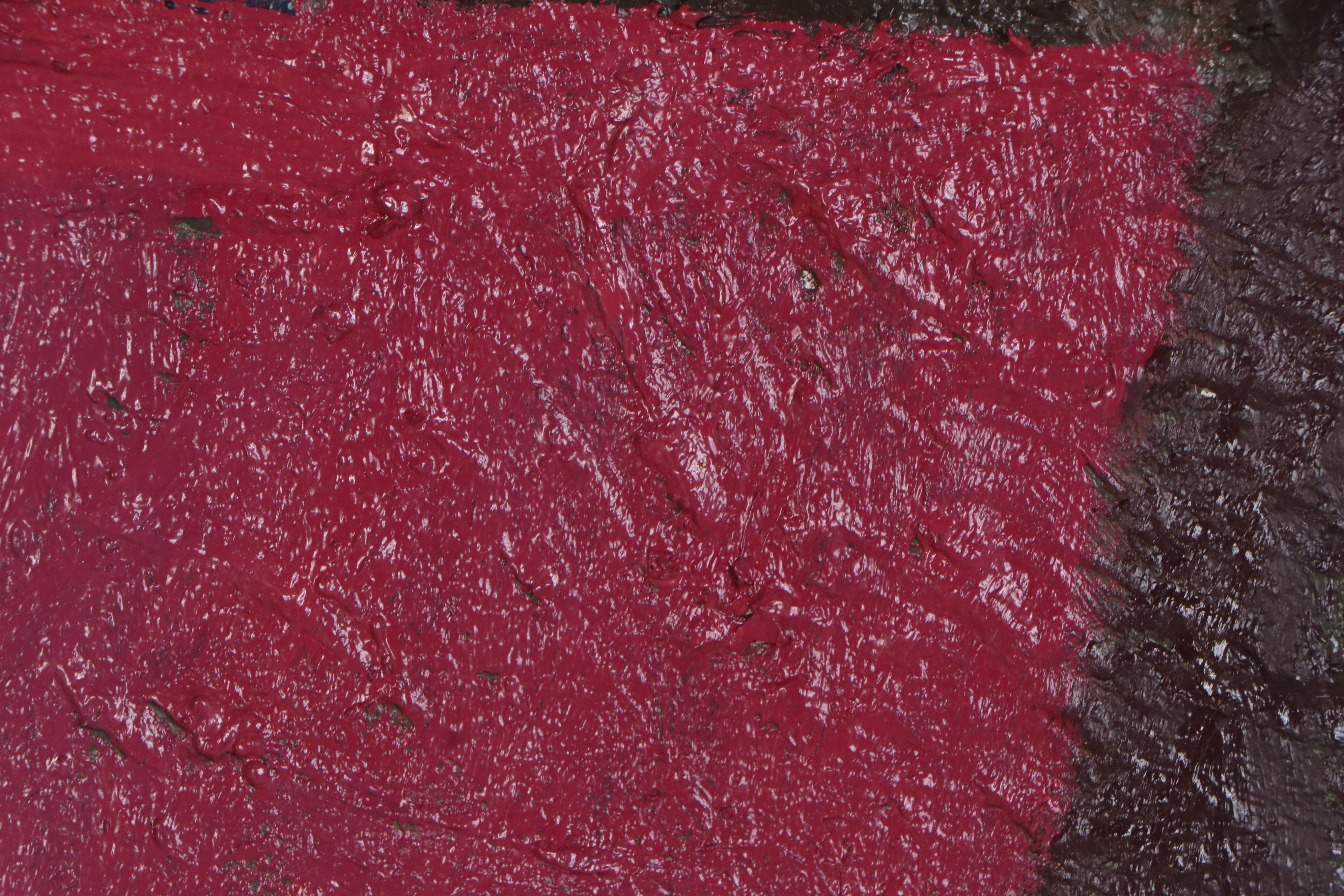 Jerald Mironov Modernist Oil Painting of Cabin in Woods, Late 20th Century