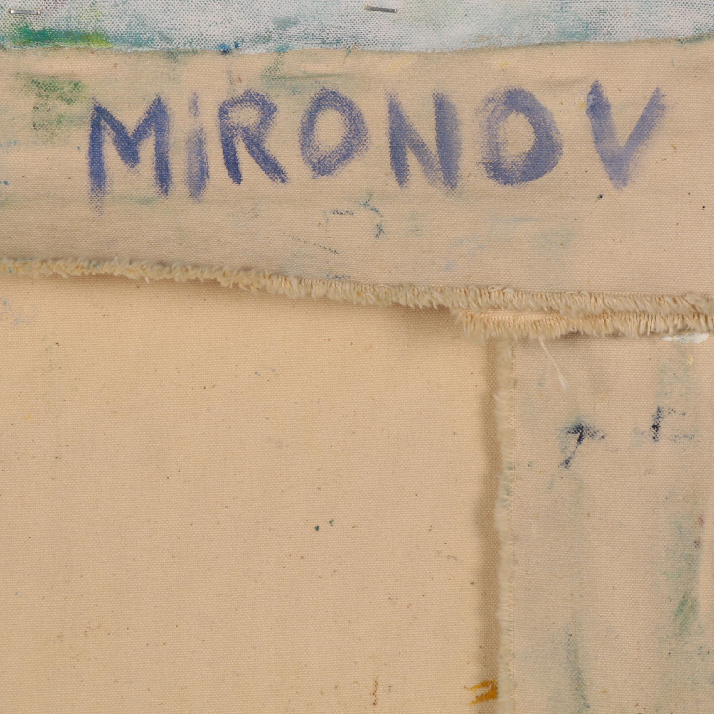 Jerald Mironov Post-Impressionist Style Oil Painting of Waterscape