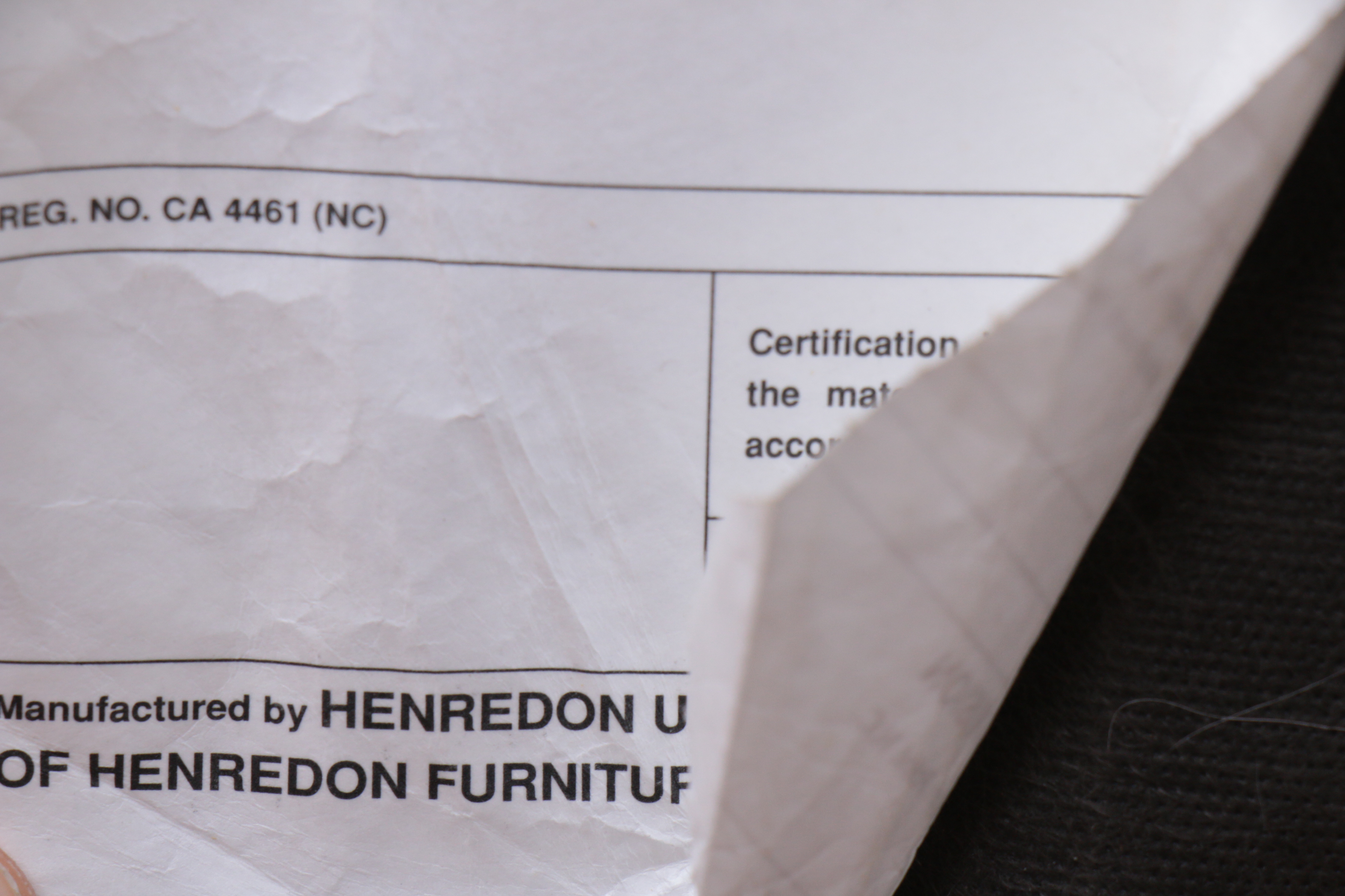 Henredon Regency Style Brown Tufted Leather Cocktail Ottoman