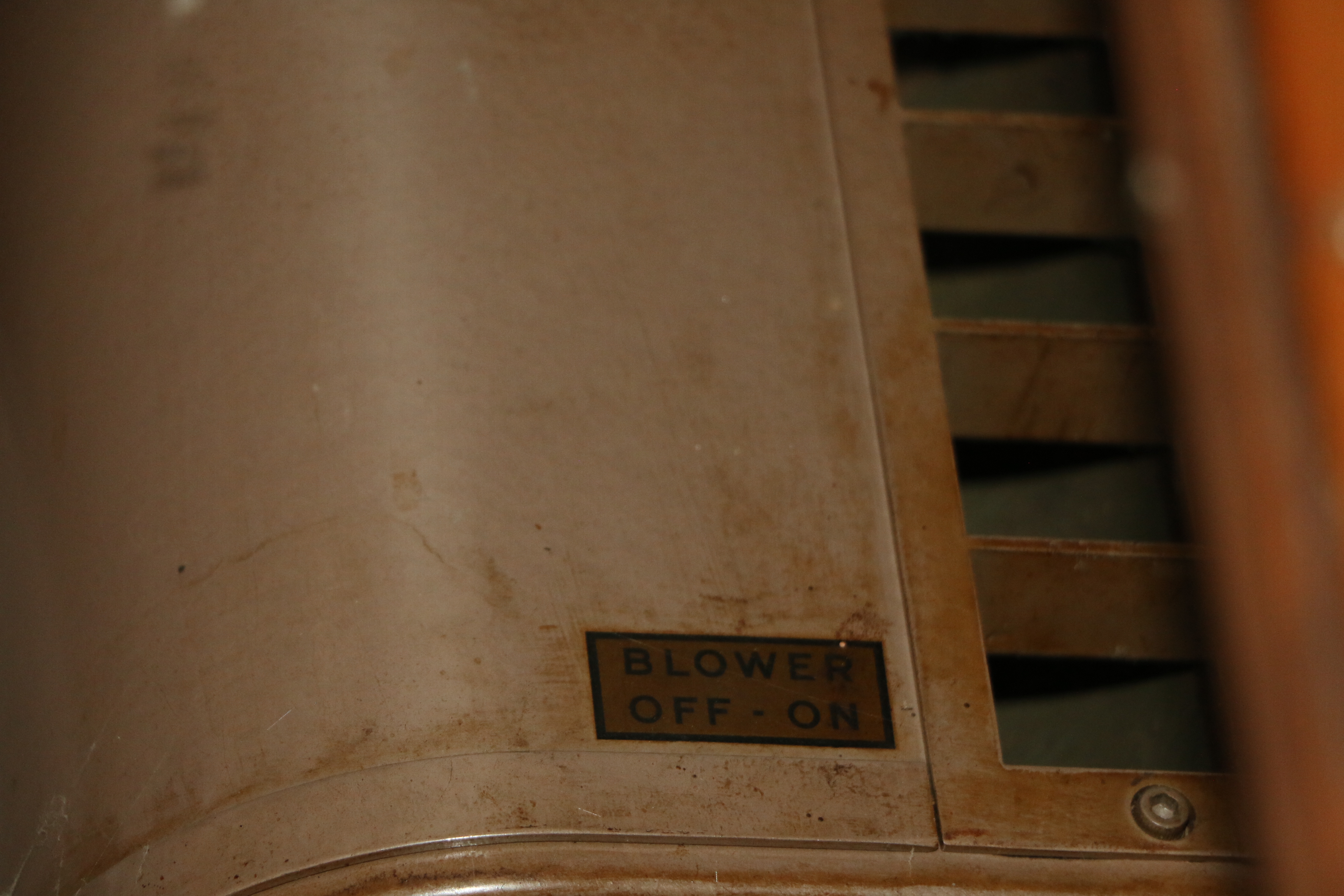 Mid Century Phone Booth with Seat and Coin Fed Rotary Dial Telephone