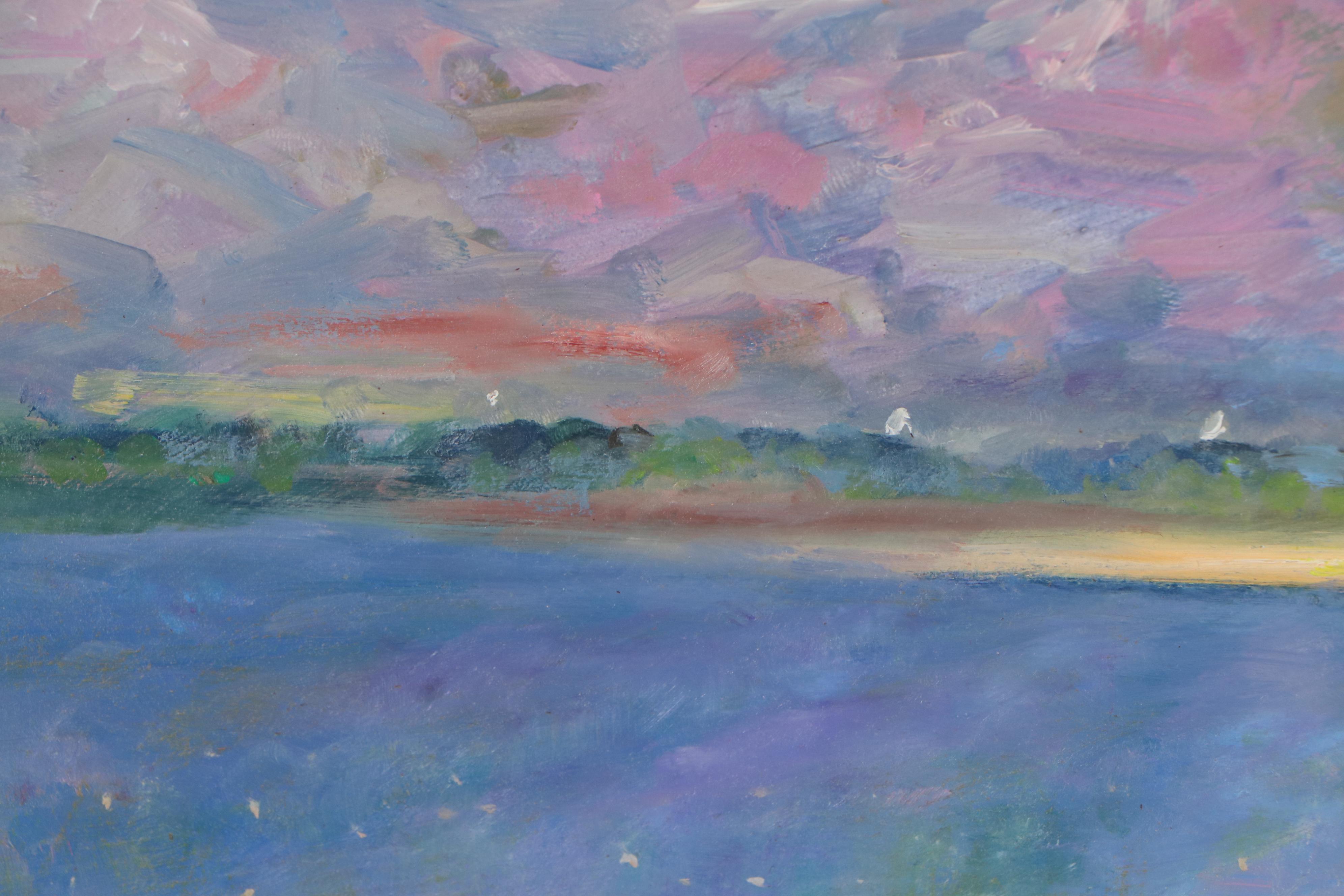 Nino Pippa Landscape Oil Painting "The Old Windmill on the Rhone", 2010