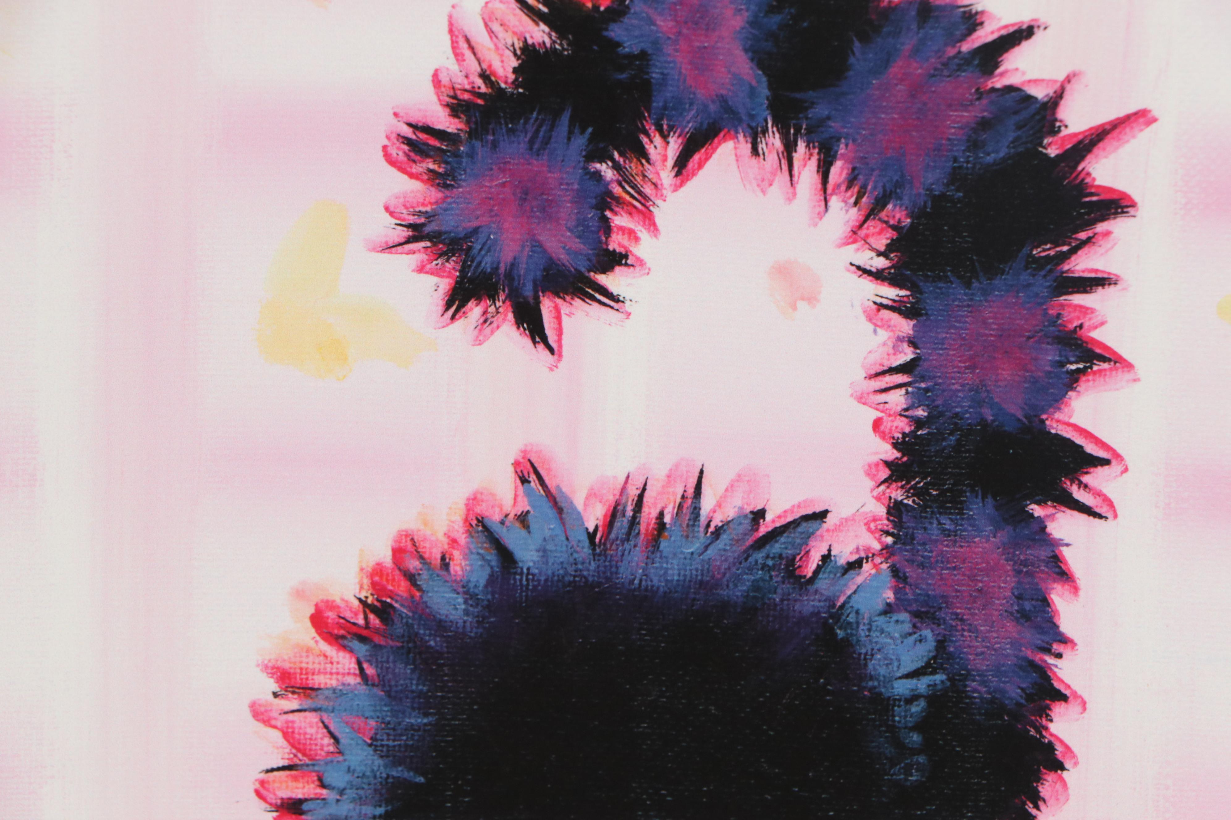 Cynthia Schmidt Giclée "Black Cranky Cat with Fish", 21st Century