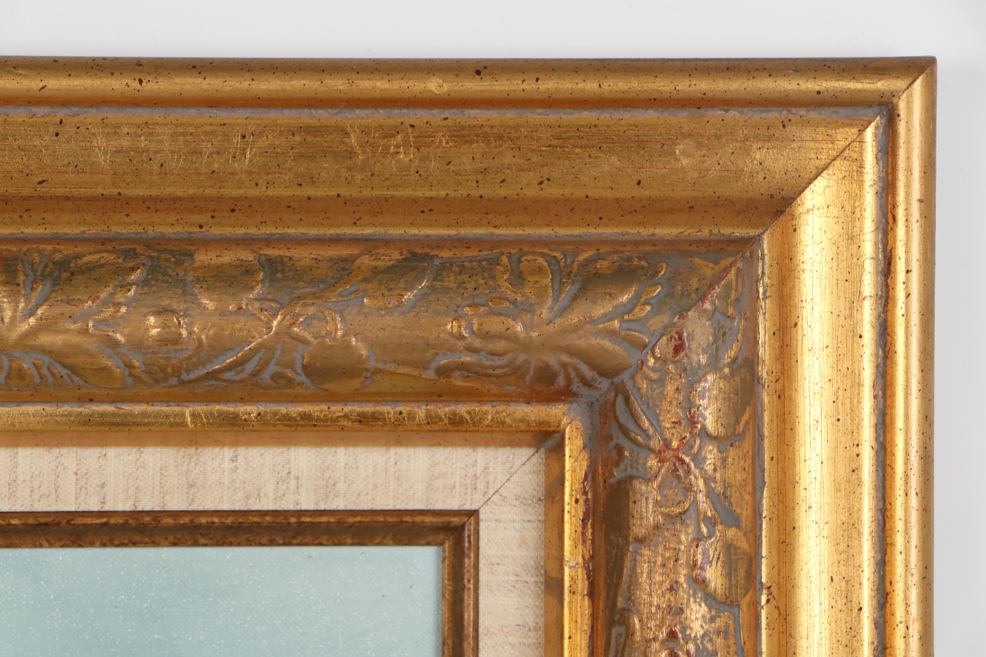 Bob Kyle Oil Painting of Forest Waterfall, Mid to Late 20th Century