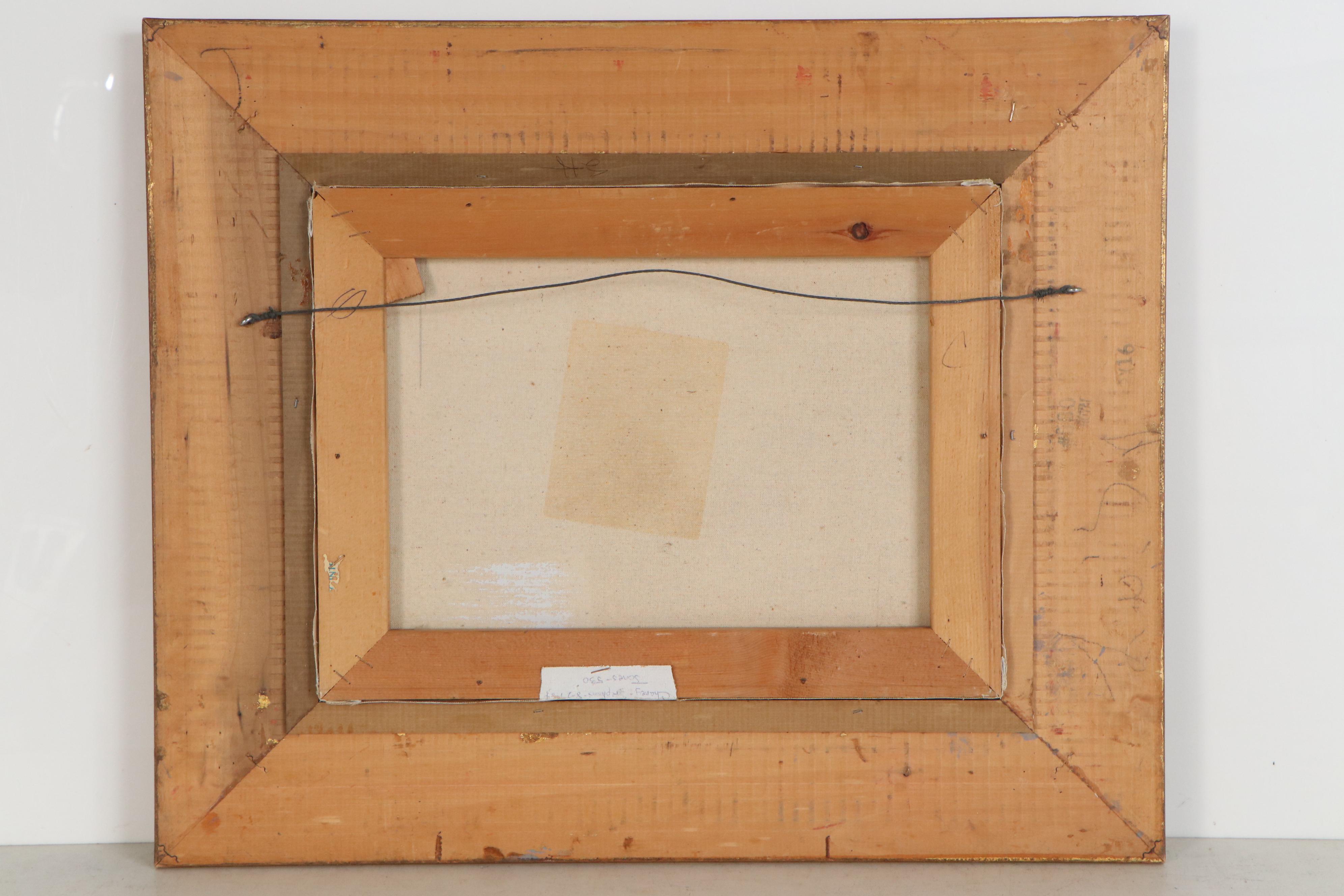 Bob Kyle Oil Painting of Forest Waterfall, Mid to Late 20th Century