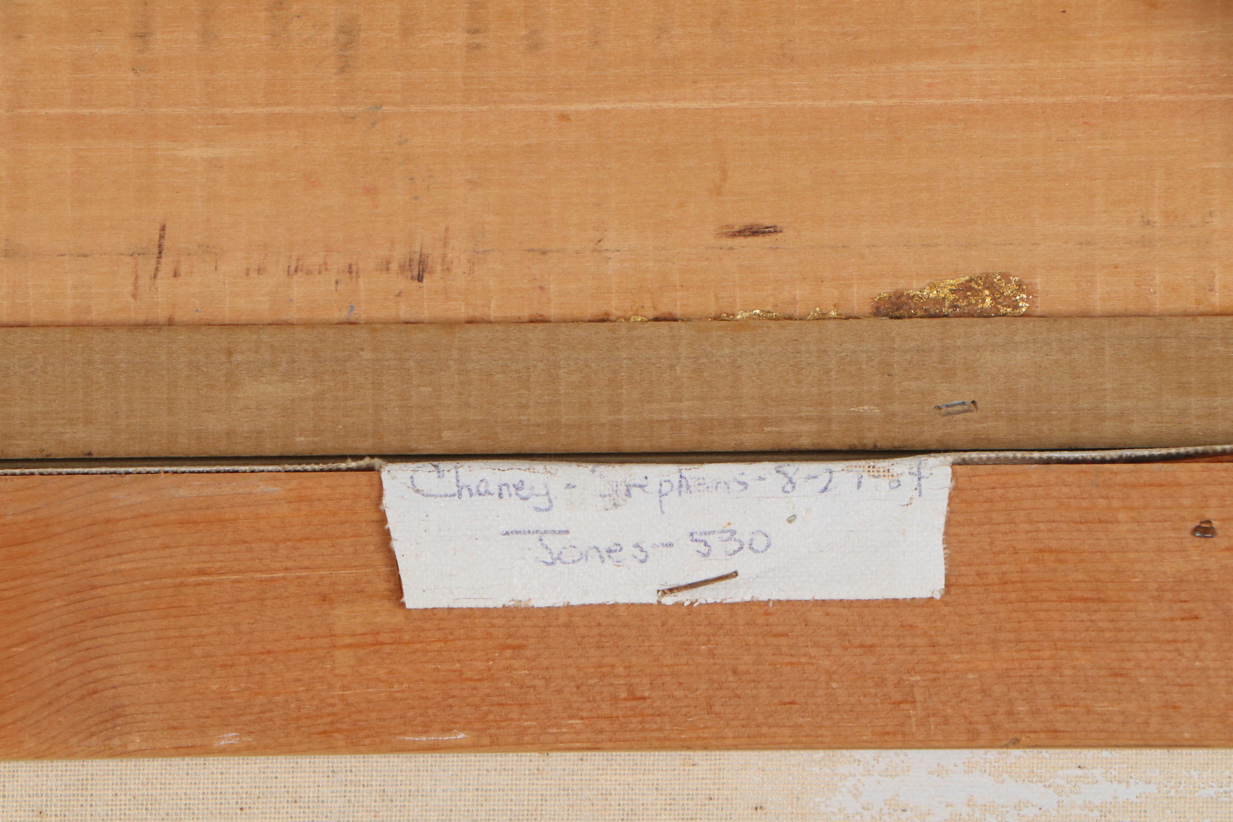 Bob Kyle Oil Painting of Forest Waterfall, Mid to Late 20th Century