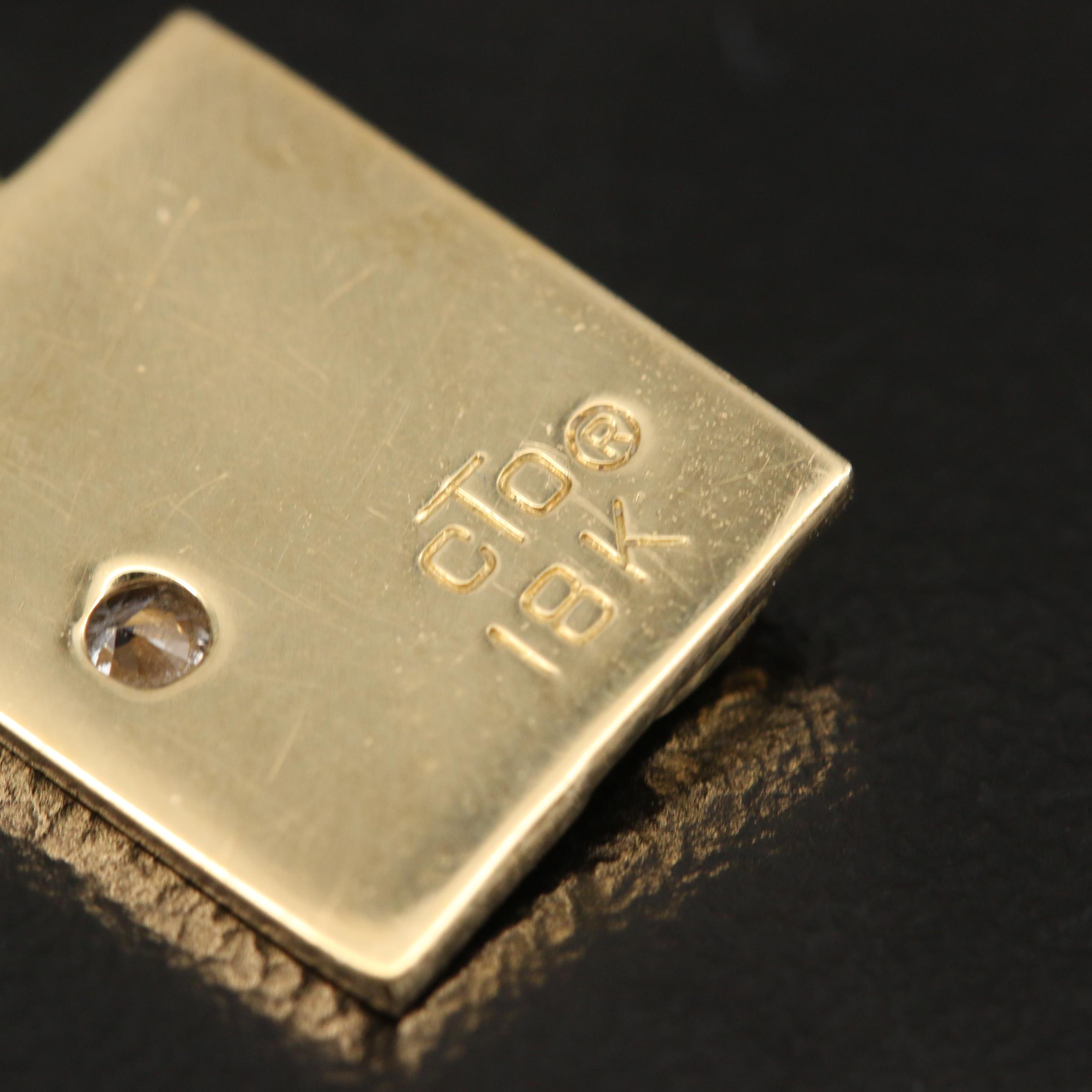 18K Coca Cola Charm with Diamond Accent