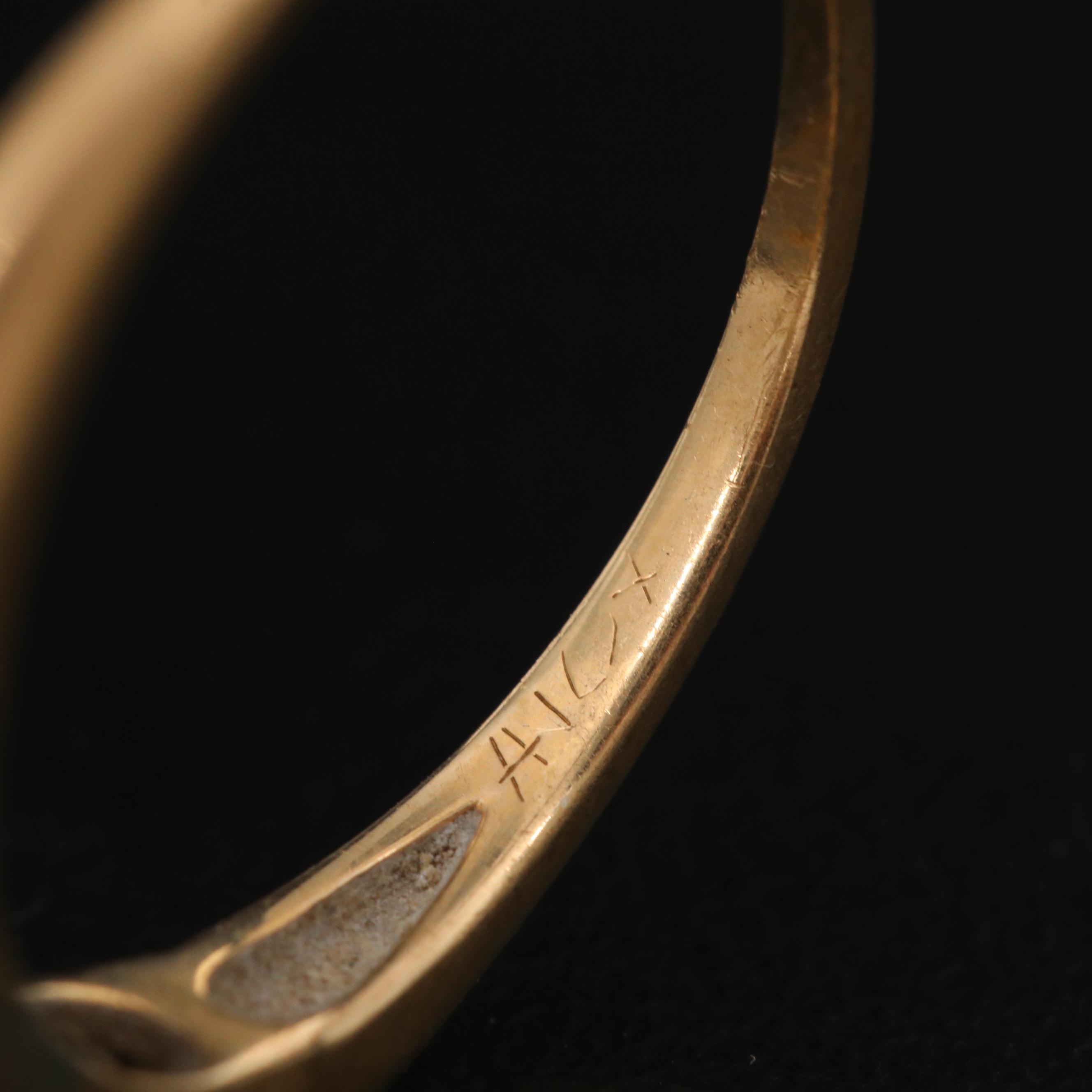 Vintage 14K Ring Mounts