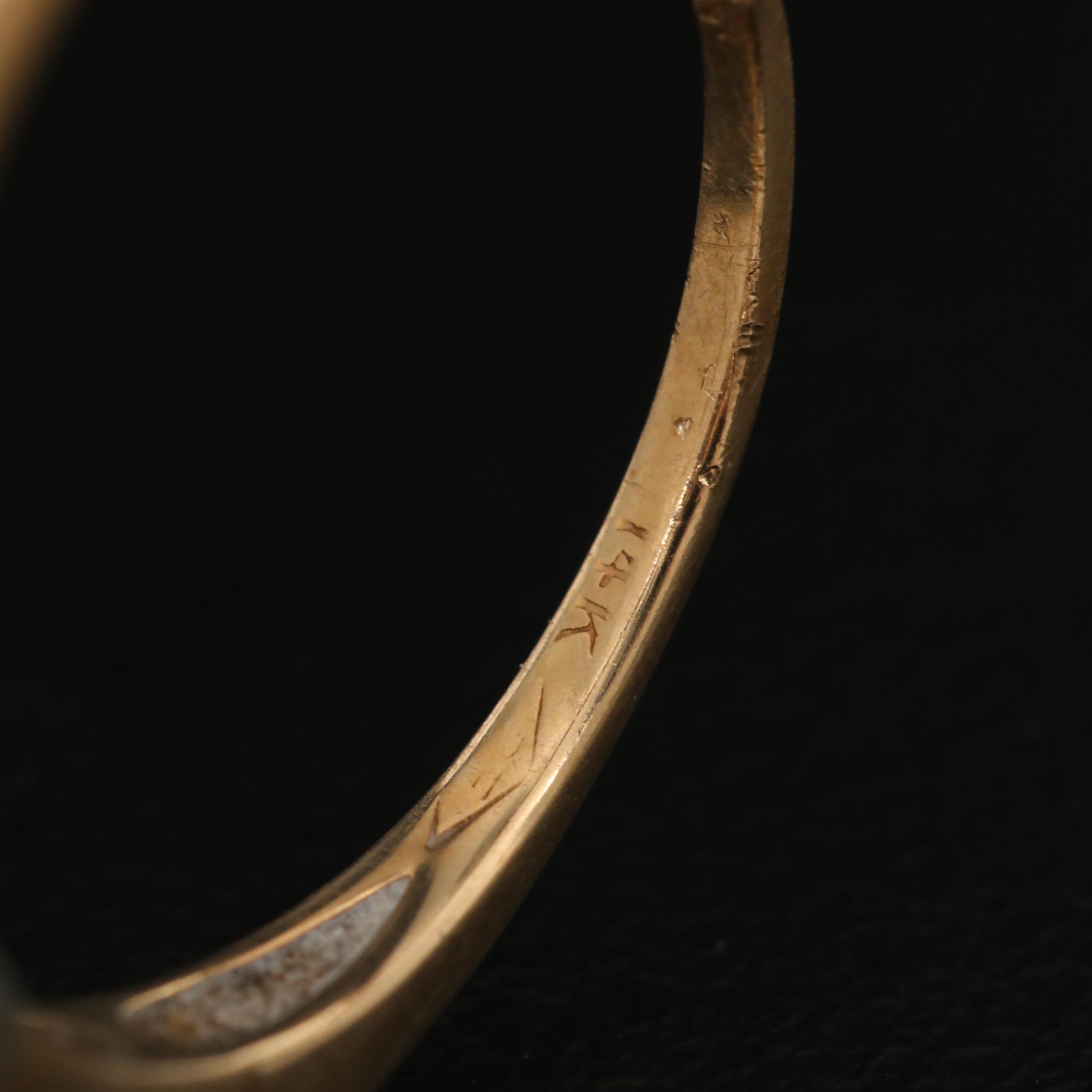 Vintage 14K Ring Mounts