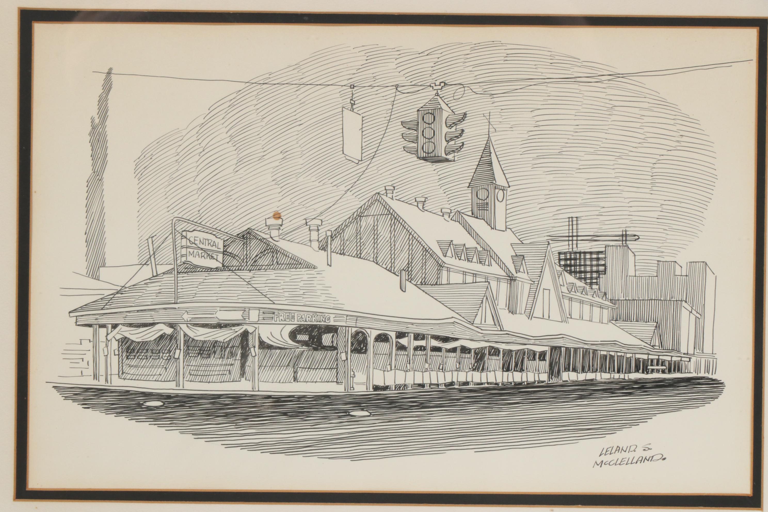 Leland S. McClelland Lithograph and Offset Lithograph, Late 20th Century