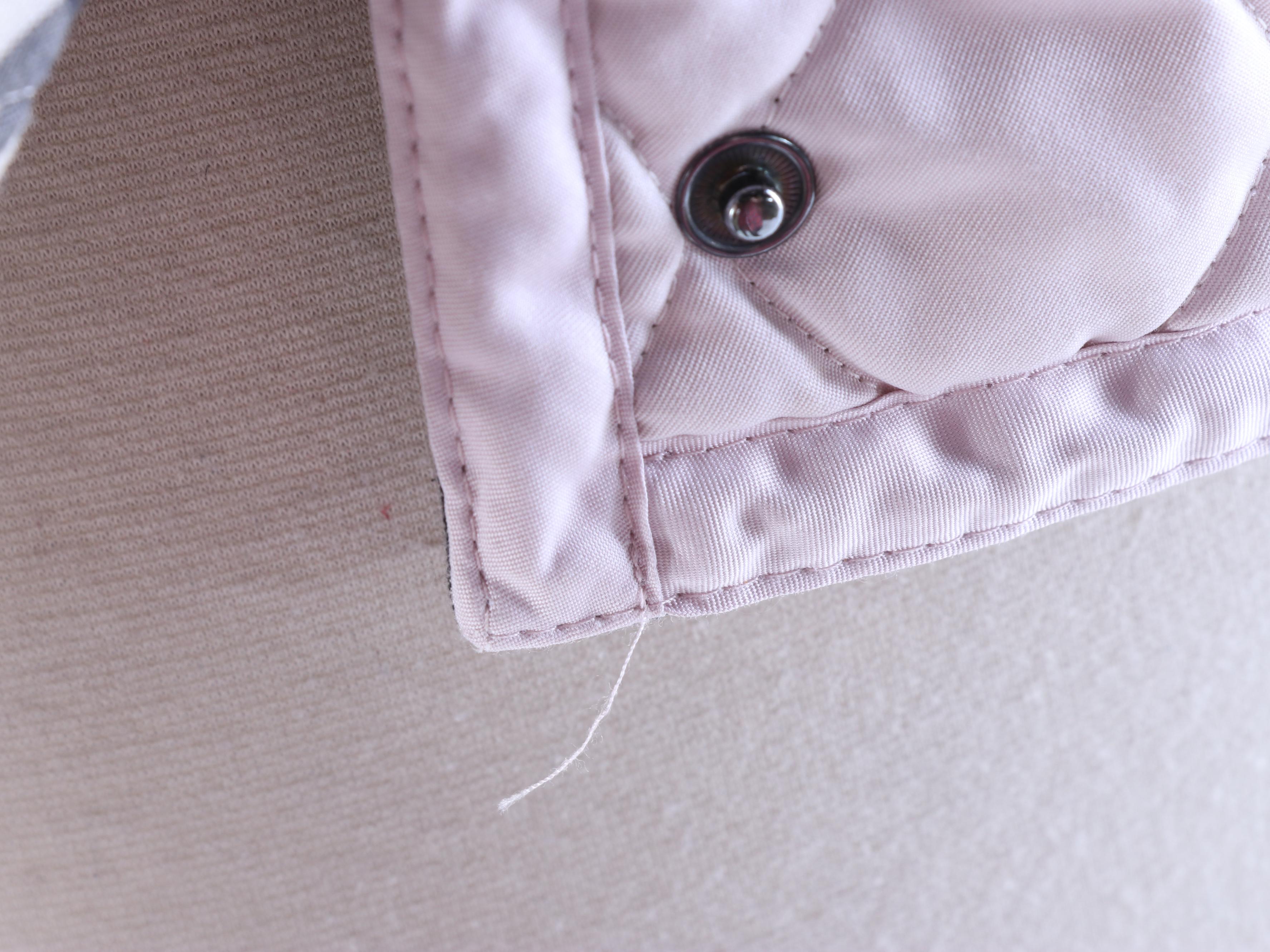 Burberry Light Pink Quilted Jacket with "Nova Check" Lining