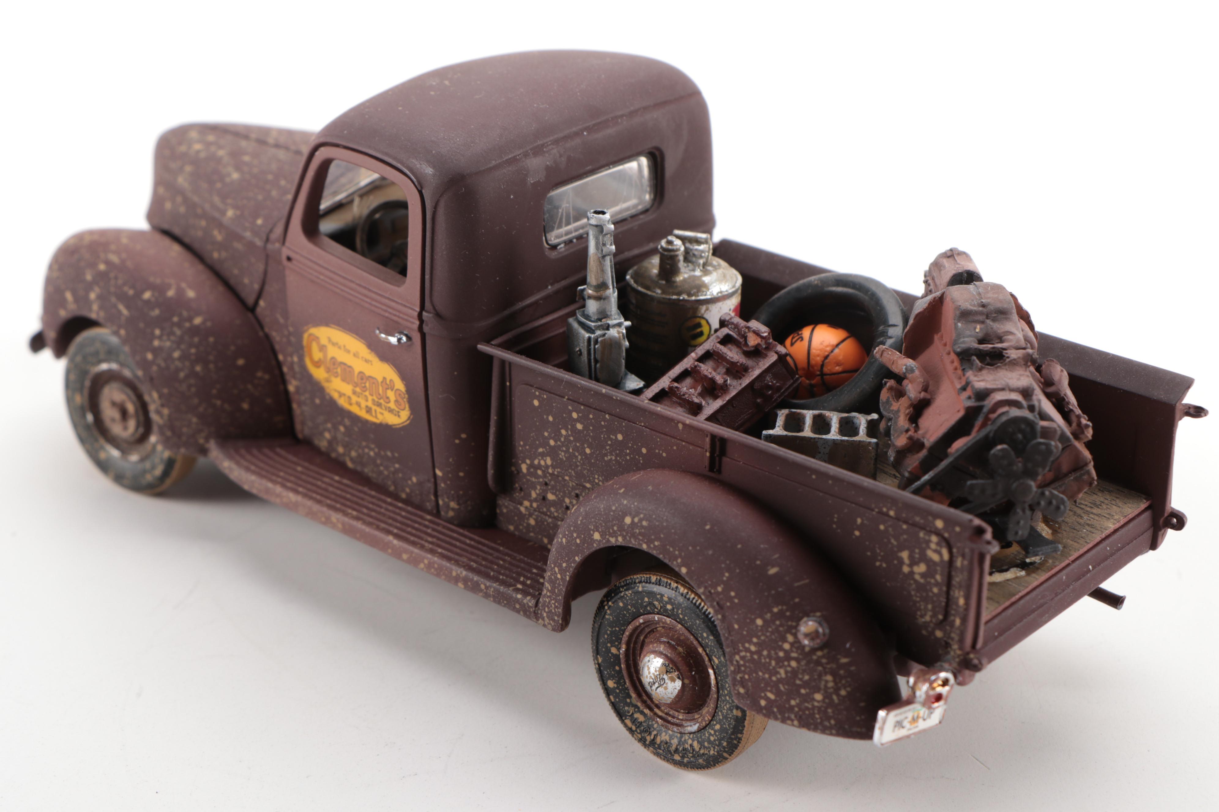 Coca-Cola Delivery Truck, See's Candies Motor Wagon, and Ford Coupe Models