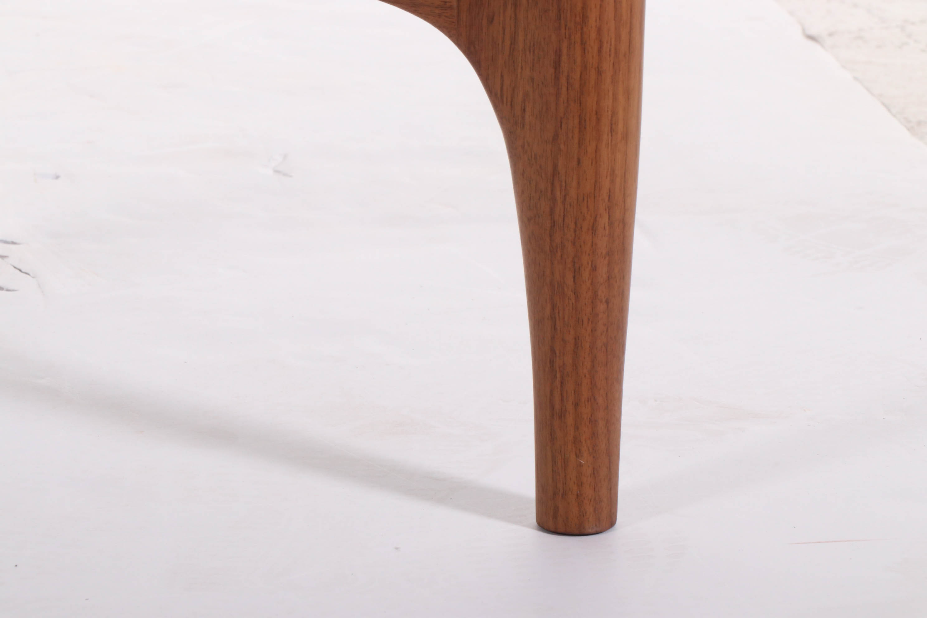 Stefano Bigi for Roche Bobois "Maya" Walnut and Glass End Table